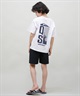 QUIKSILVER クイックシルバー 水着 ラッシュガード 半袖 Tシャツ キッズ ジュニア 子供 UVカット GC QUIK DROP SS YOUTH KLY251602M(WHT-130cm)
