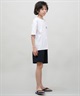 QUIKSILVER クイックシルバー 水着 ラッシュガード 半袖 Tシャツ キッズ ジュニア 子供 UVカット GC QUIK DROP SS YOUTH KLY251602M(WHT-130cm)