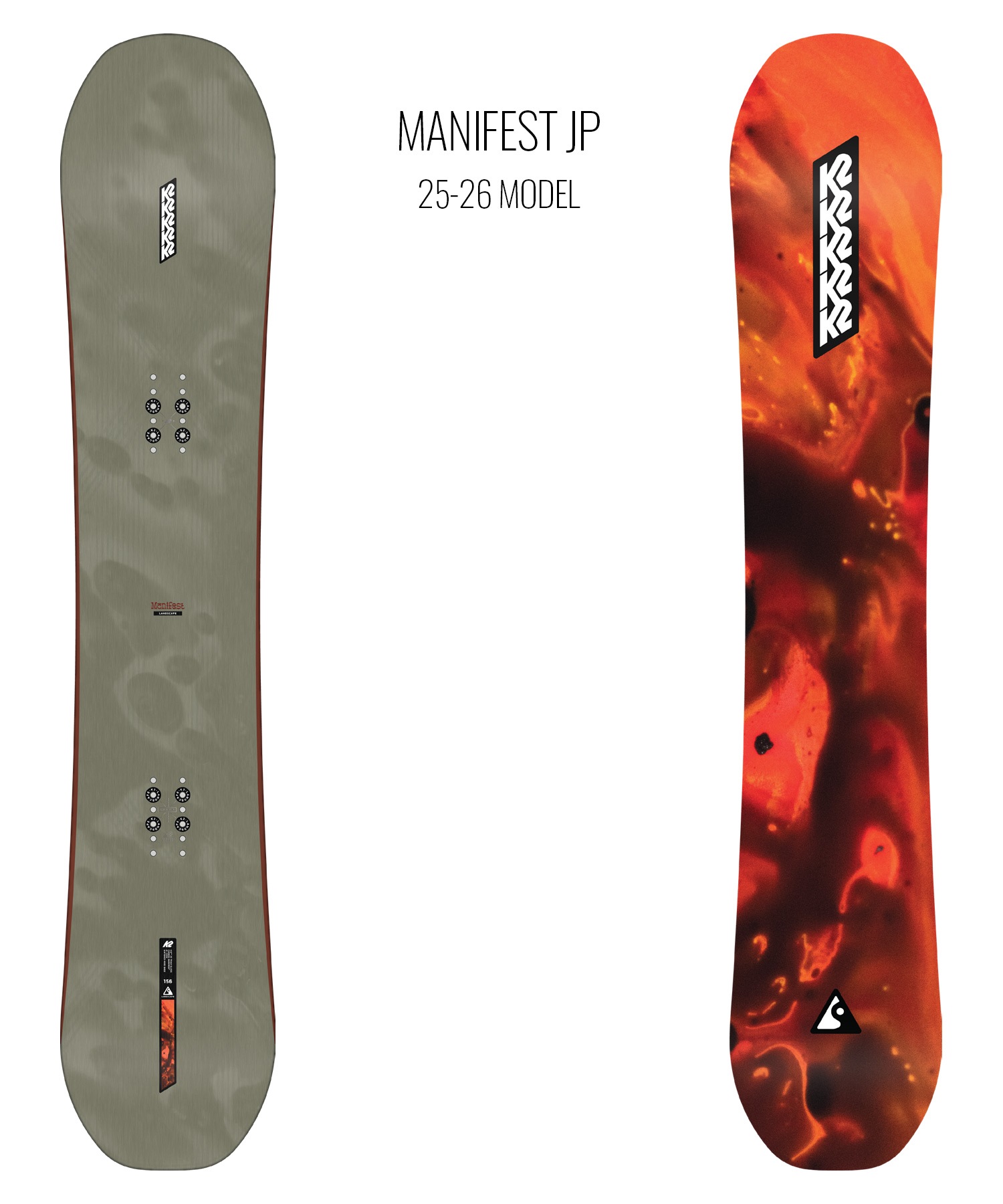 K2 マニフェスト156 K2 Manifest Snowboard 2025 | evo