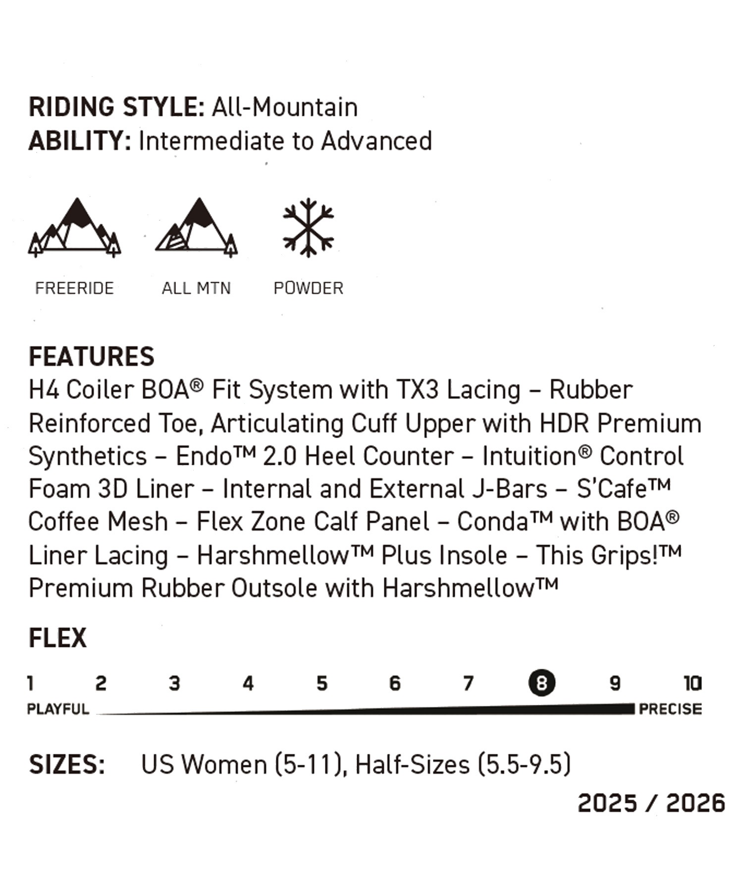K2 ケーツー スノーボード ブーツ レディース CONTOUR ムラサキ