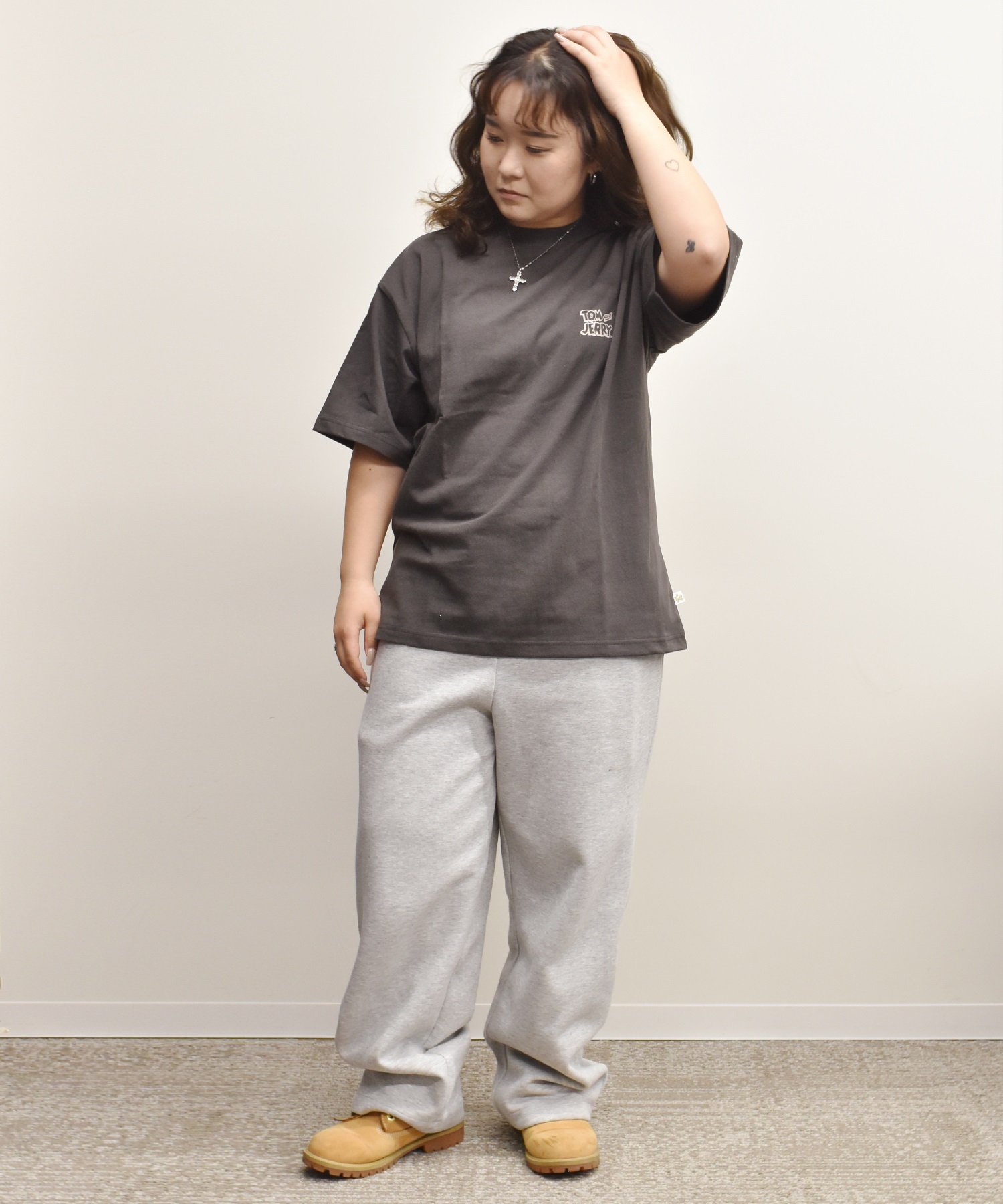 CONVERSE コンバース 半袖 Tシャツ レディース トムとジェリー コラボT