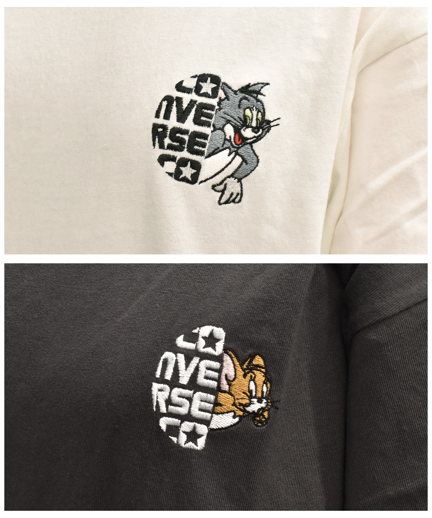 CONVERSE コンバース 半袖 Tシャツ レディース トムとジェリー