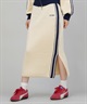 CONVERSE コンバース ロングスカート レディース ニットスカート サイドライン ナロースカート セットアップ対応  5487-6462(49BK-M)