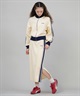 CONVERSE コンバース ロングスカート レディース ニットスカート サイドライン ナロースカート セットアップ対応  5487-6462(49BK-M)