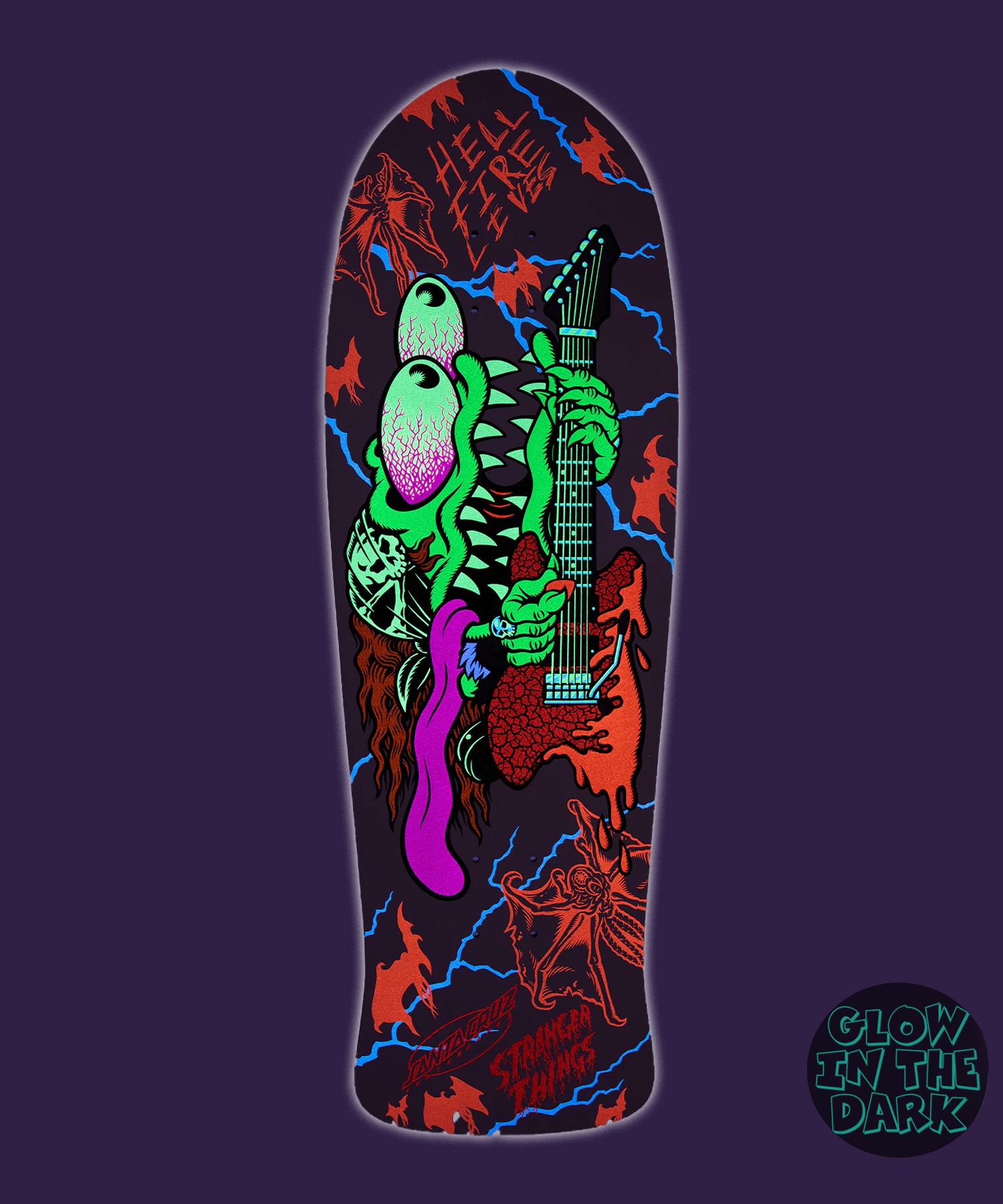 SANTA CRUZ サンタクルーズ スケートボード デッキ STRANGER THINGS