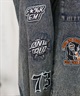 SANTACRUZ サンタクルーズ アウター メンズ デニムジャケット ワッペン 刺繍 502251101 ムラサキスポーツ限定(OVDBK-M)