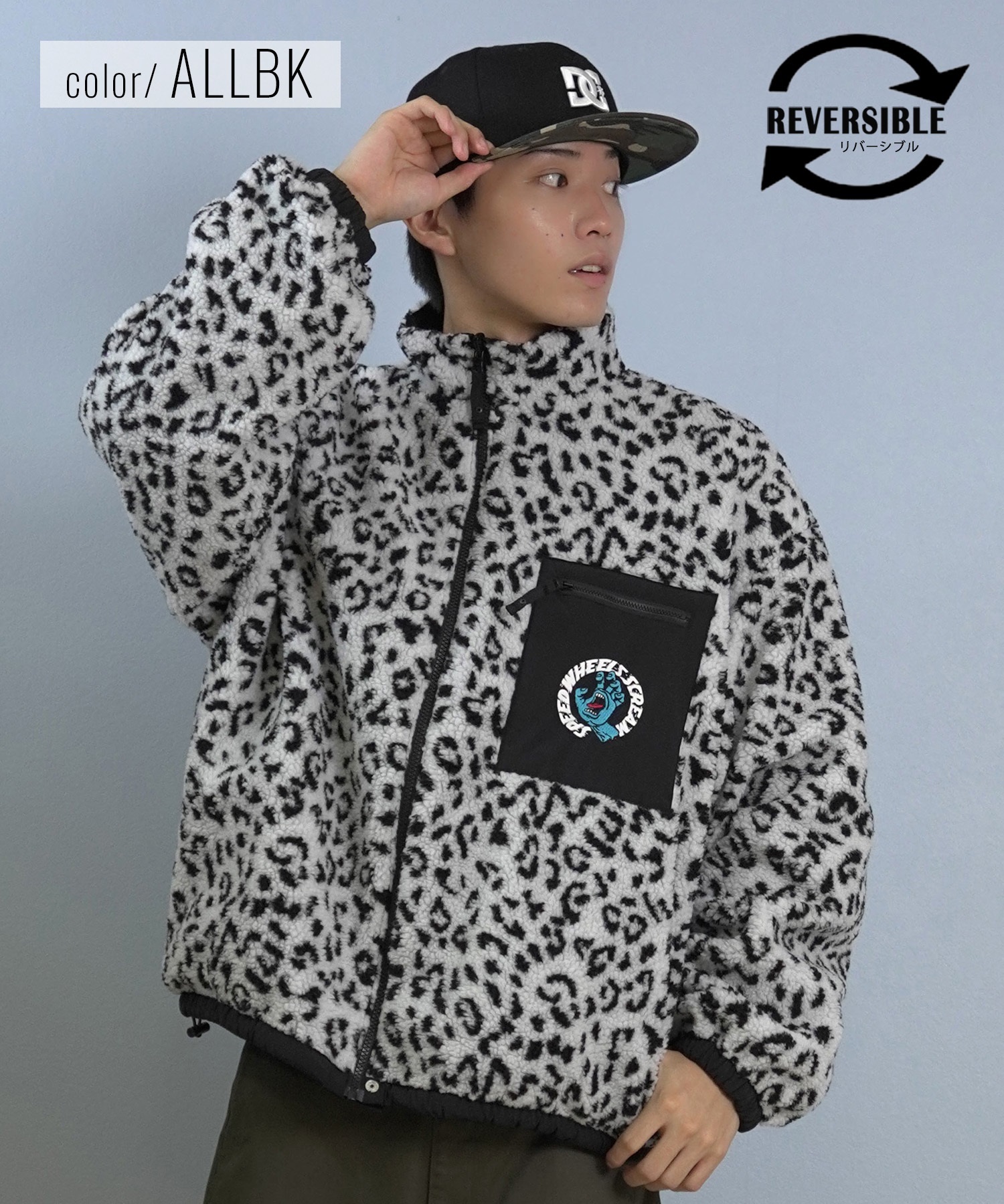 SANTA CRUZ サンタクルーズ アウター メンズ リバーシブル ジャケット