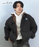 SANTA CRUZ サンタクルーズ アウター メンズ リバーシブル ジャケット ボア レオパード柄 MFG Hand MONO REVERSIBLE BOA JACKET 502254101(ALLBK-M)