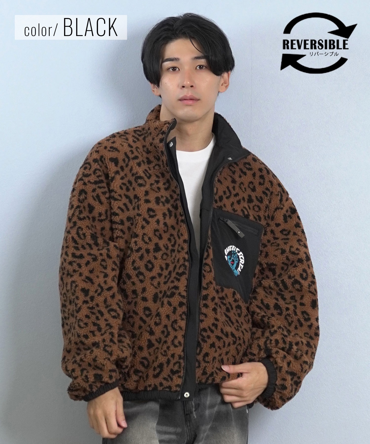 SANTA CRUZ サンタクルーズ アウター メンズ リバーシブル ジャケット