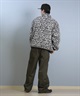 SANTA CRUZ サンタクルーズ アウター メンズ リバーシブル ジャケット ボア レオパード柄 MFG Hand MONO REVERSIBLE BOA JACKET 502254101(ALLBK-M)