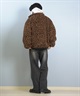 SANTA CRUZ サンタクルーズ アウター メンズ リバーシブル ジャケット ボア レオパード柄 MFG Hand MONO REVERSIBLE BOA JACKET 502254101(ALLBK-M)
