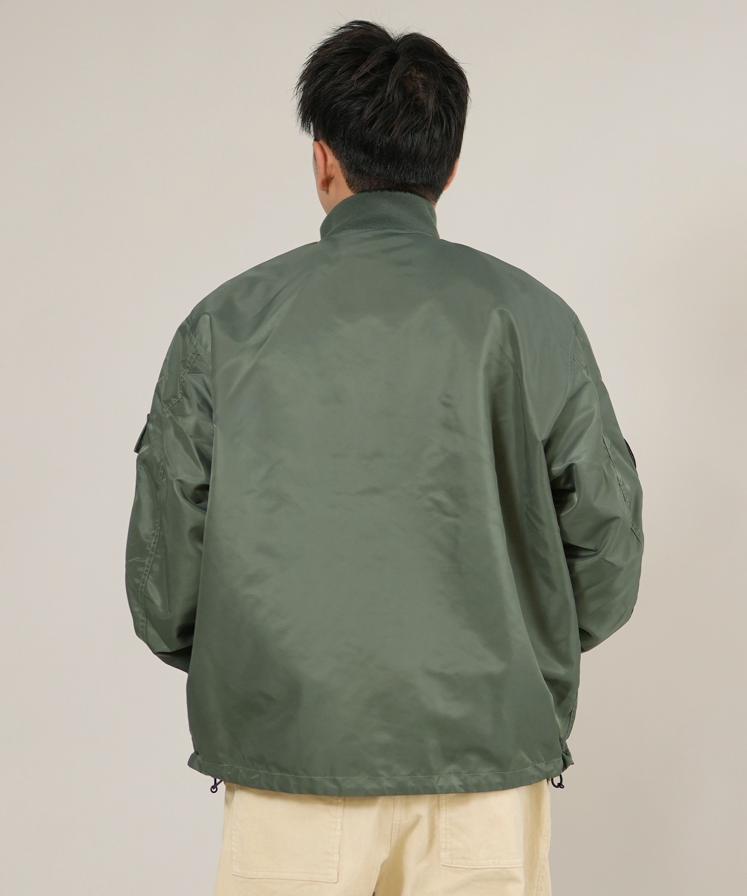 SANTACRUZ サンタクルーズ ジャケット メンズ フライトジャケット ARMY