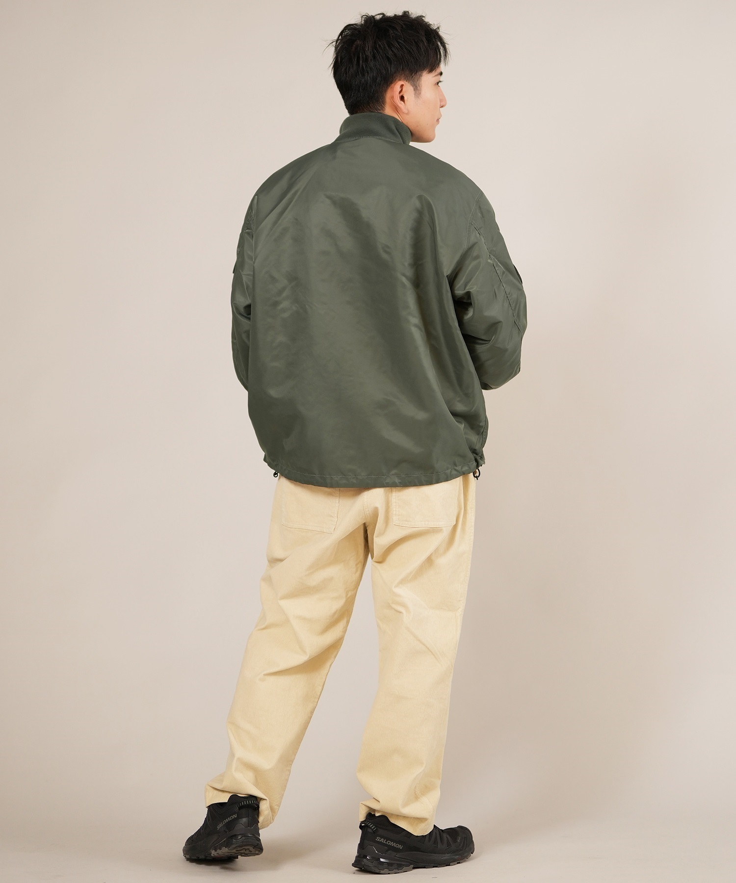 SANTACRUZ サンタクルーズ ジャケット メンズ フライトジャケット ARMY