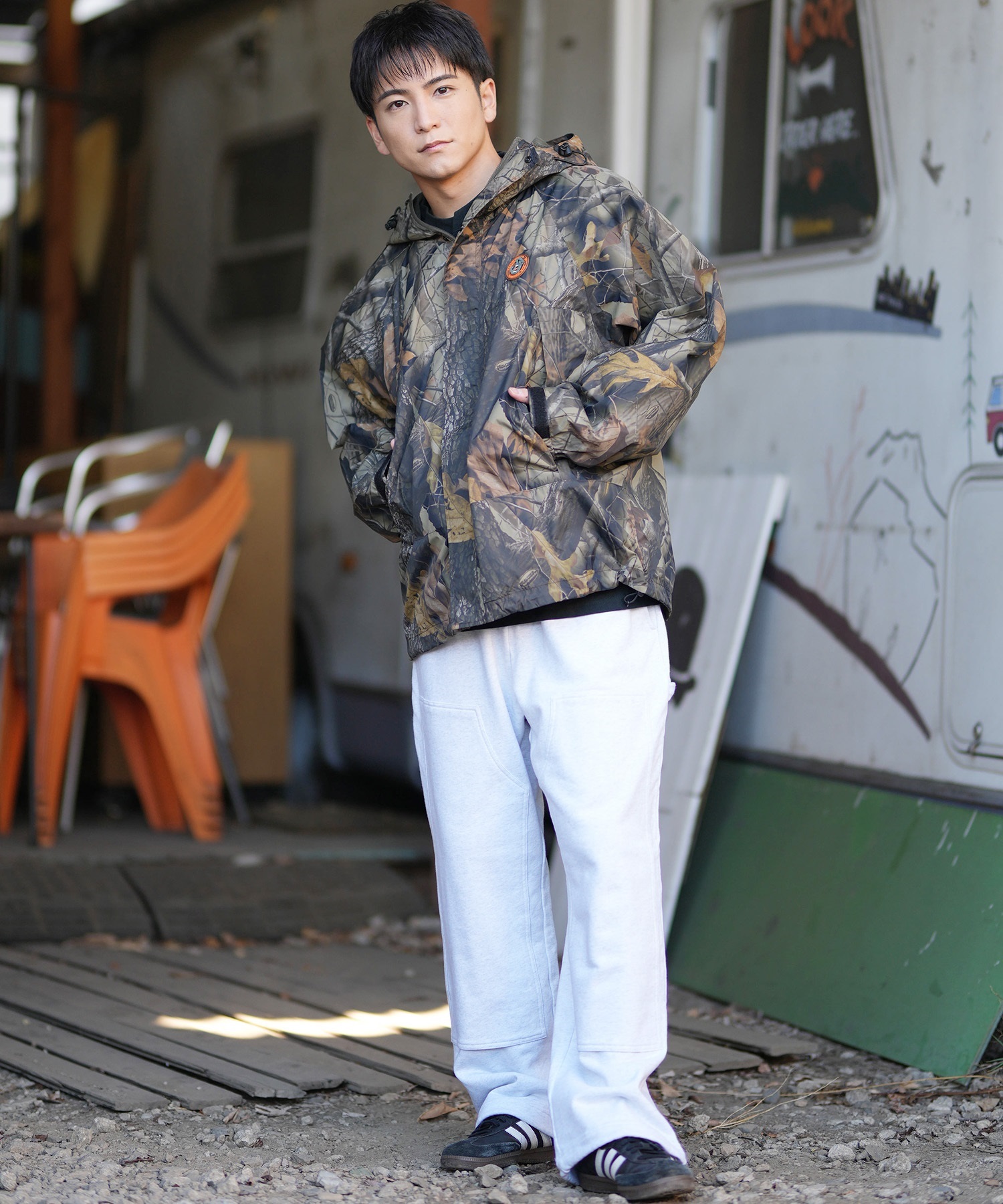 SANTA CRUZ サンタクルーズ マウンテンパーカー メンズ リアルツリー