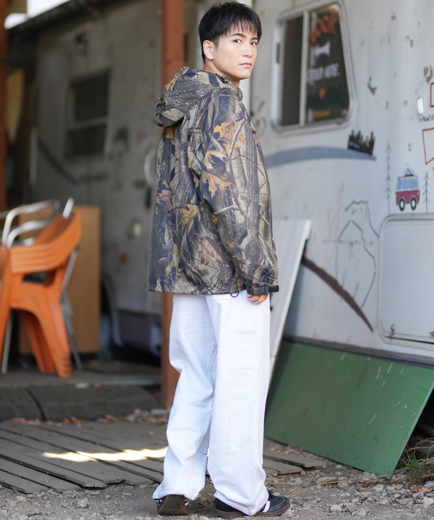 SANTA CRUZ サンタクルーズ マウンテンパーカー メンズ リアルツリー