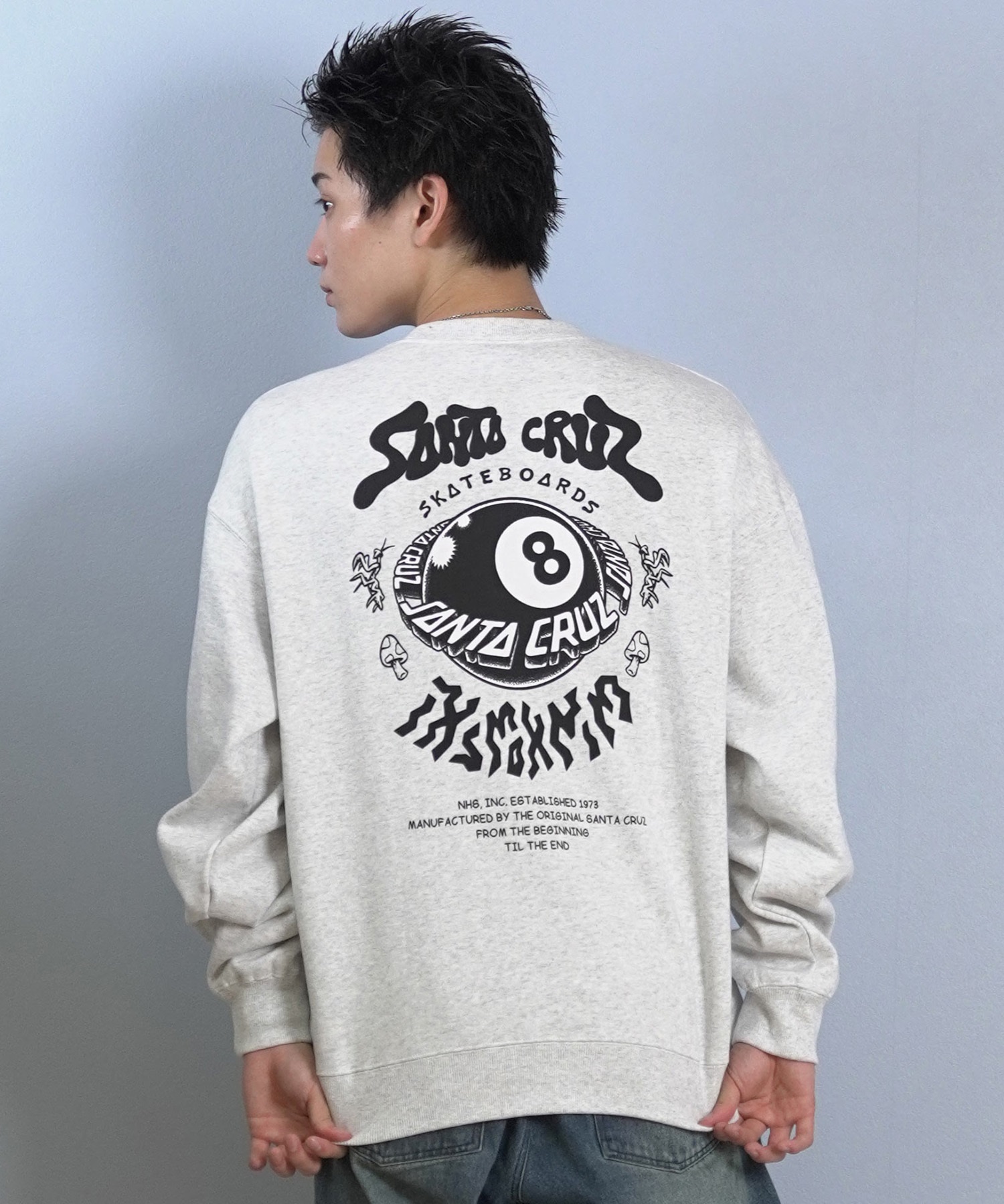 SANTA CRUZ サンタクルーズ トレーナー スウェット メンズ クルー