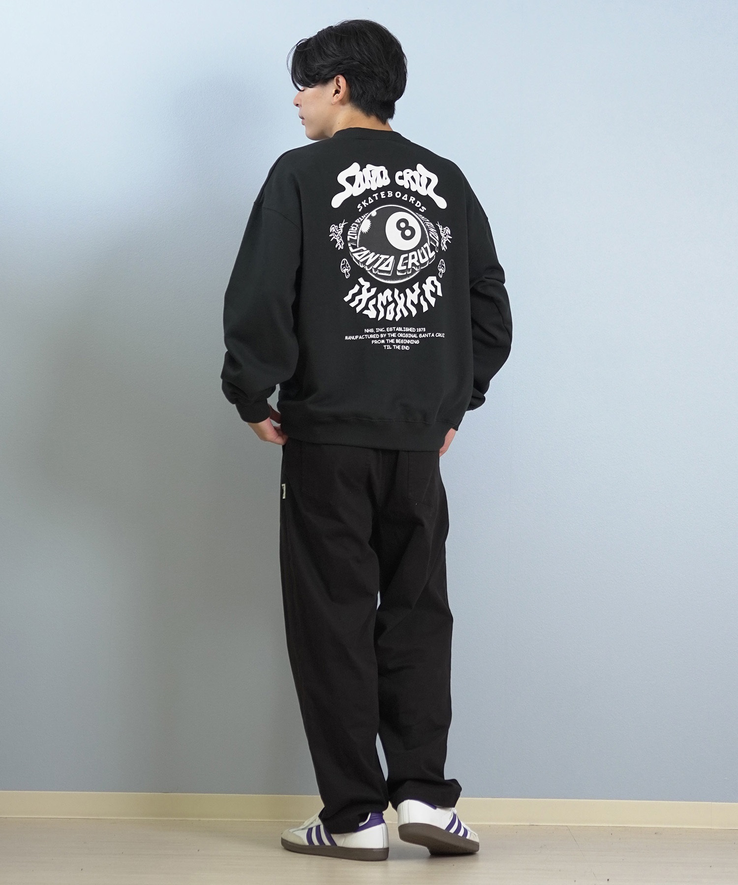 SANTA CRUZ サンタクルーズ トレーナー スウェット メンズ クルー