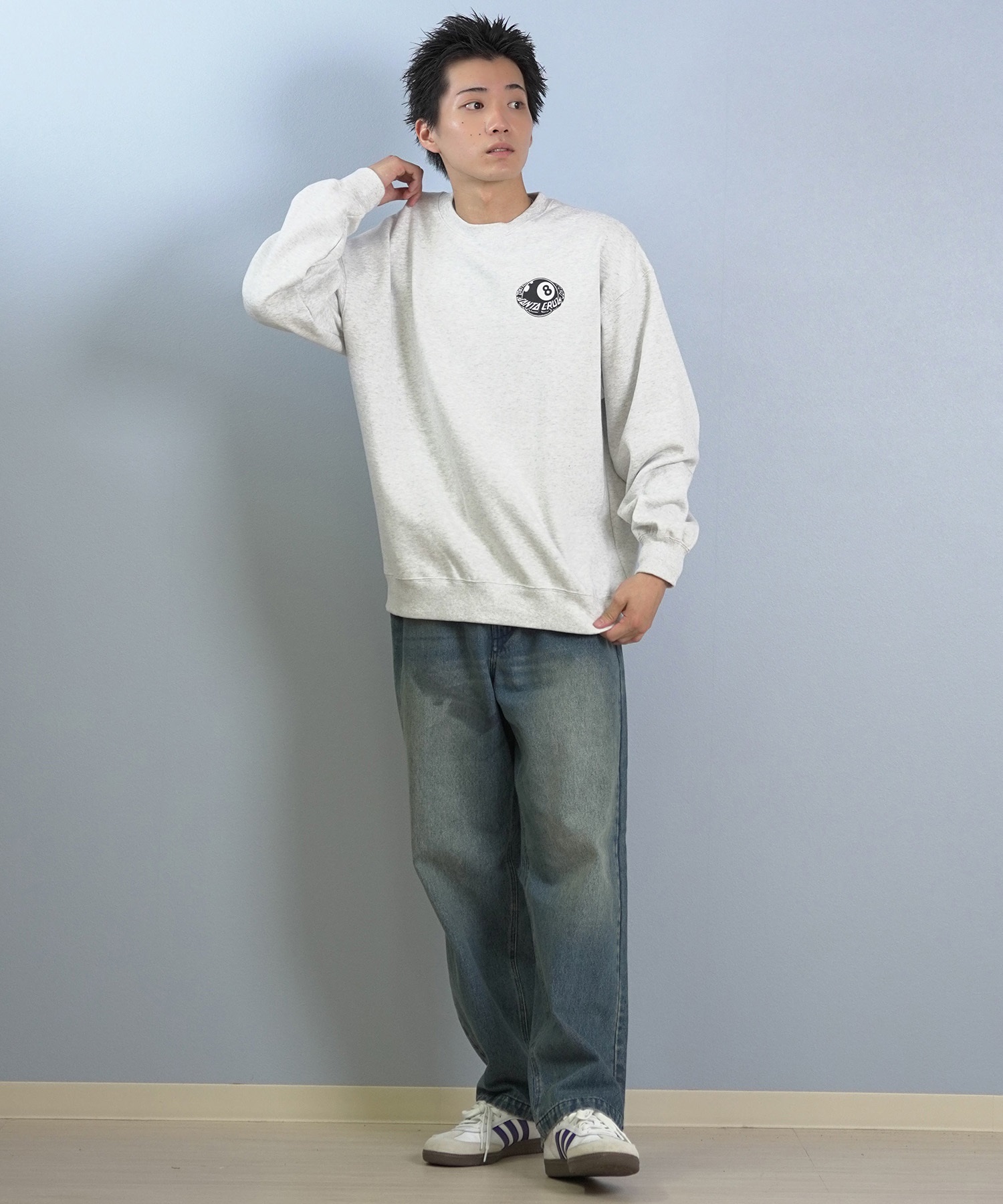 SANTA CRUZ サンタクルーズ トレーナー スウェット メンズ クルー