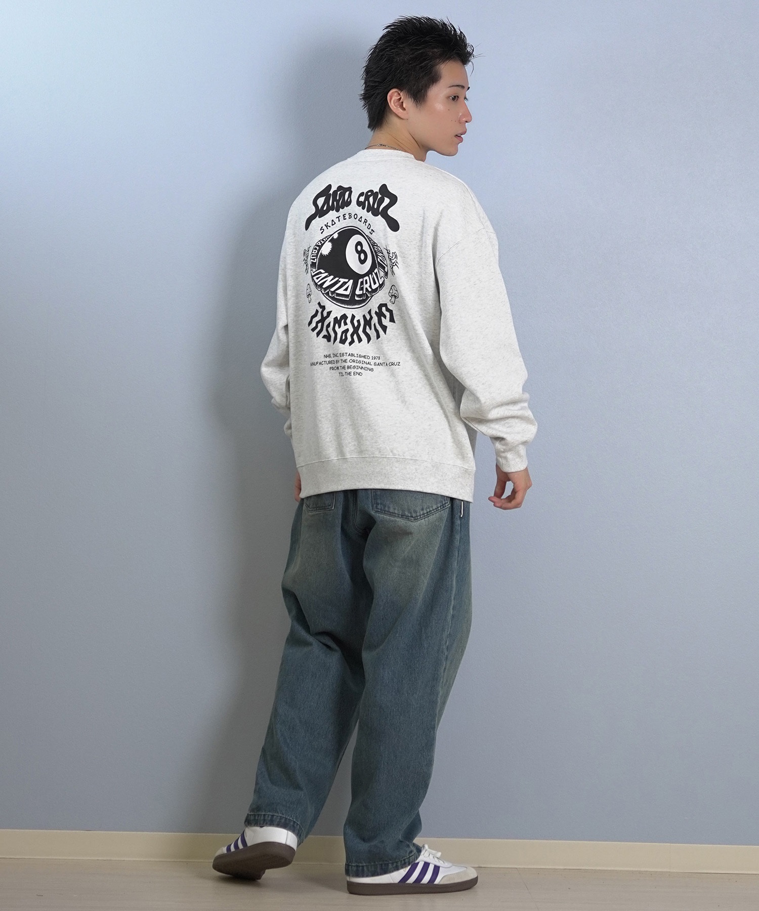 SANTA CRUZ サンタクルーズ トレーナー スウェット メンズ クルー