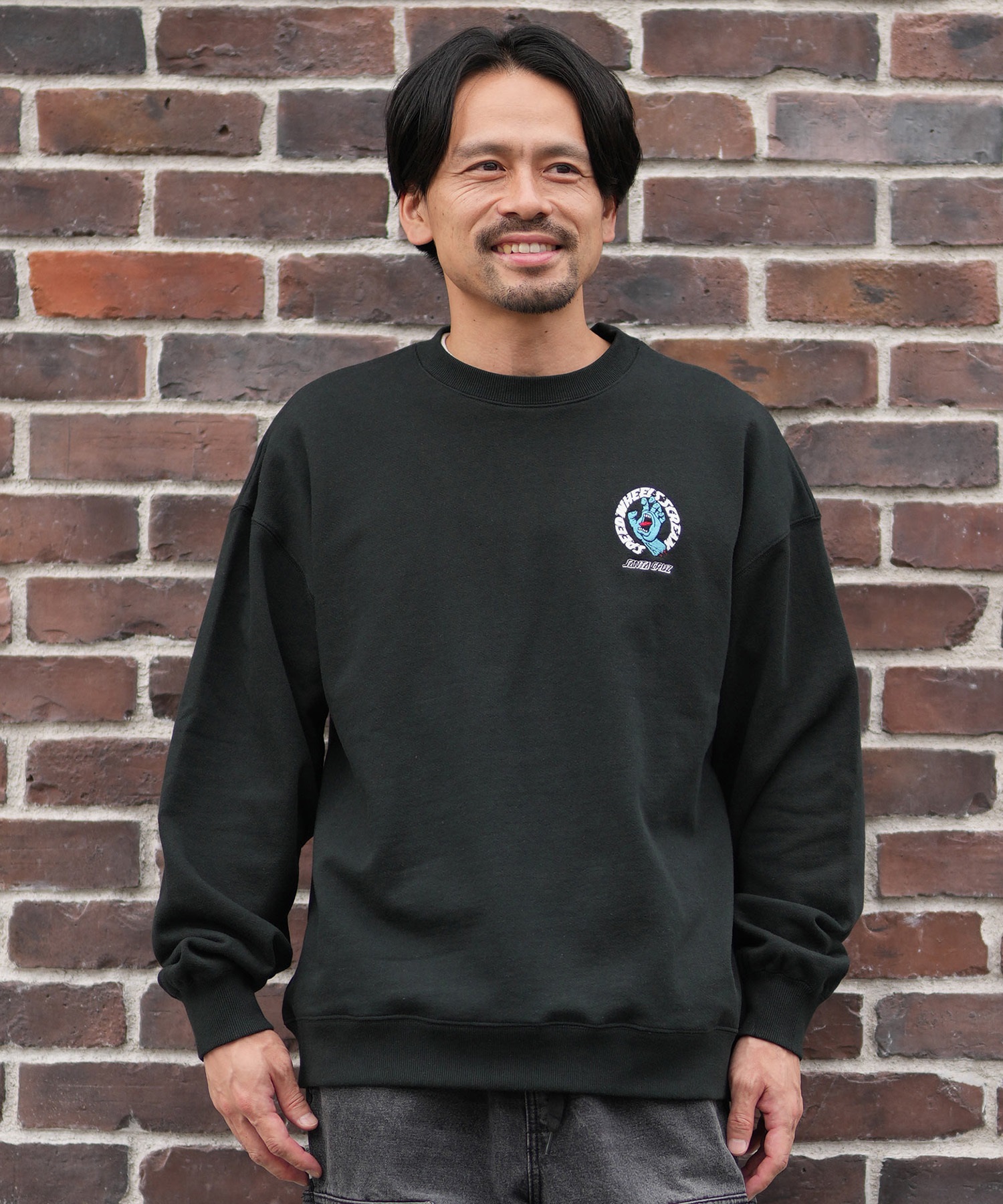 SANTA CRUZ サンタクルーズ トレーナー スウェット メンズ クルー