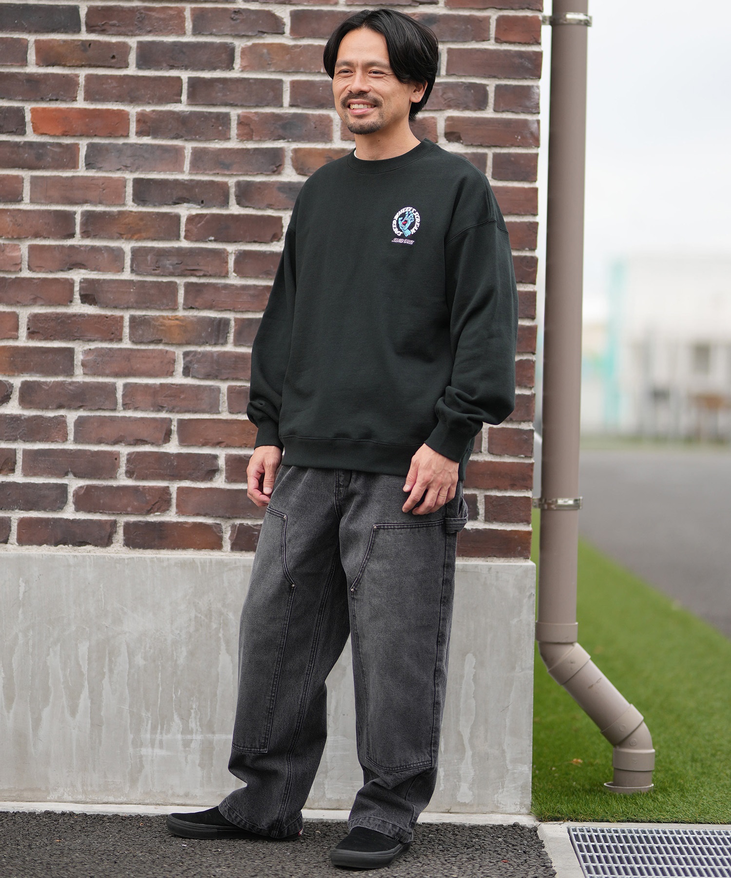 SANTA CRUZ サンタクルーズ トレーナー スウェット メンズ クルー