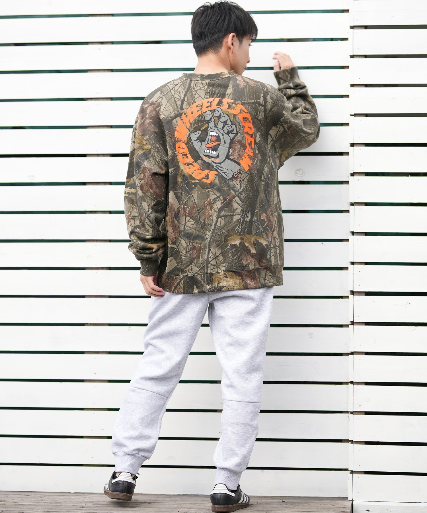 SANTA CRUZ サンタクルーズ トレーナー スウェット メンズ リアル