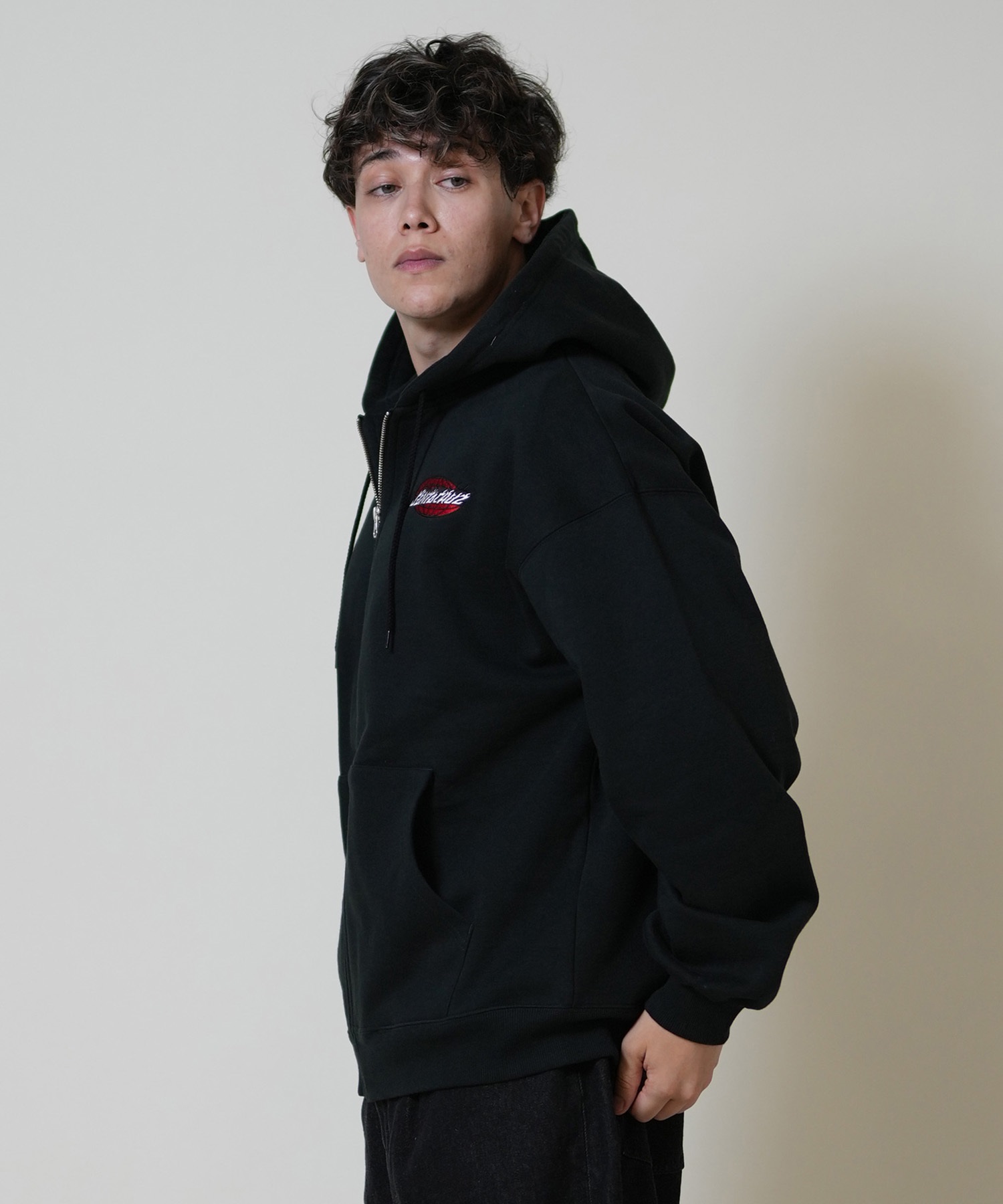 SANTACRUZ サンタクルーズ ジップアップ パーカー メンズ スウェット