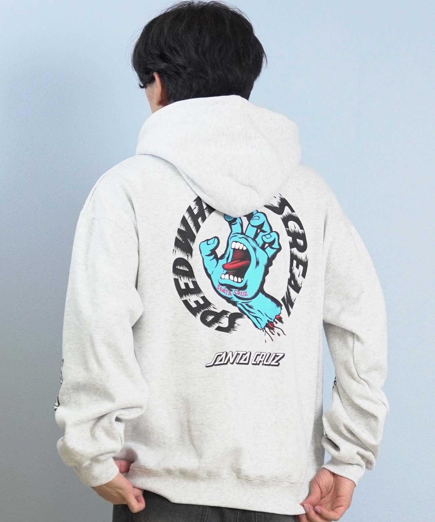 SANTACRUZ サンタクルーズ プルオーバー パーカー メンズ バック