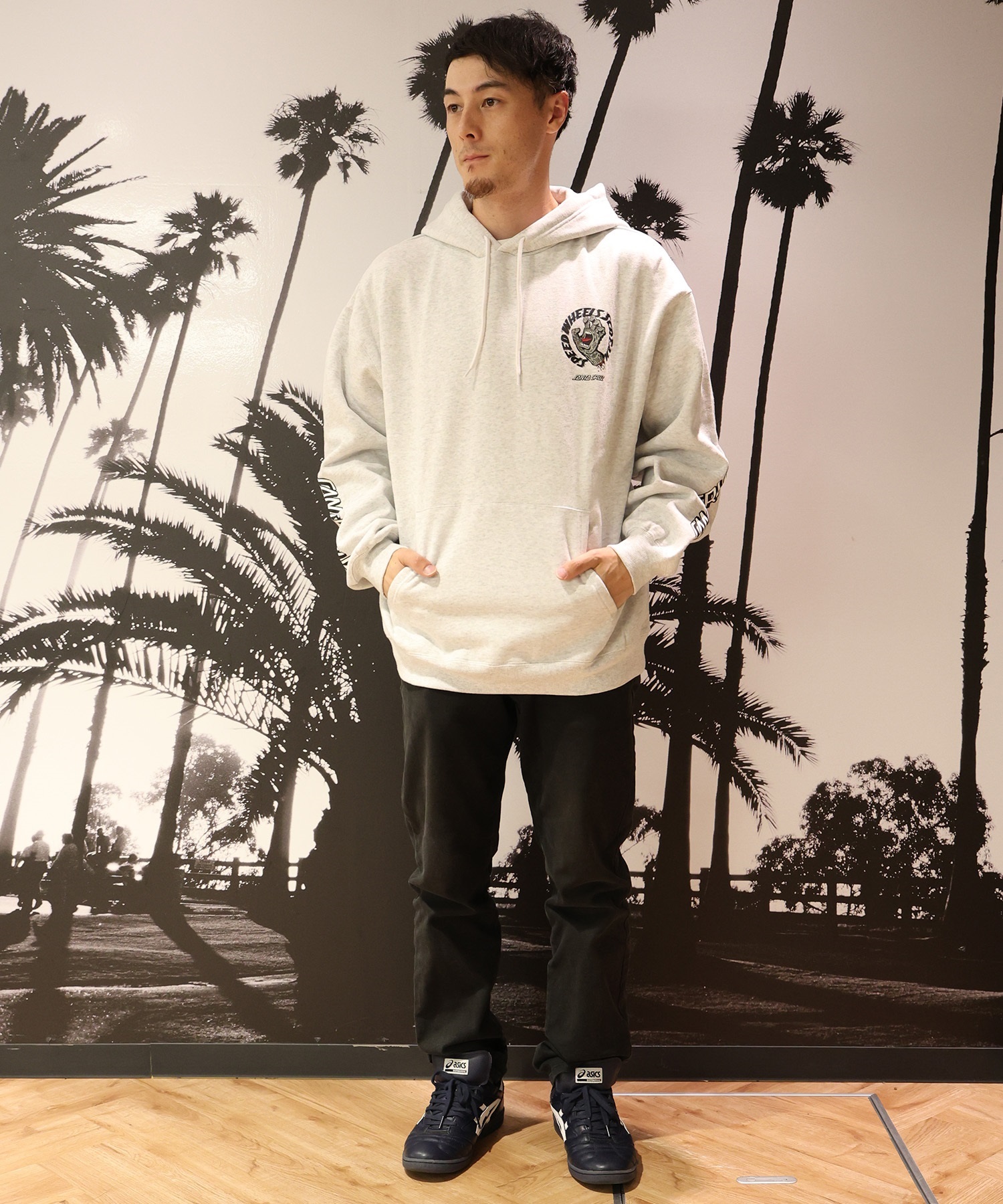 SANTA CRUZ サンタクルーズ プルオーバー パーカー メンズ スウェット