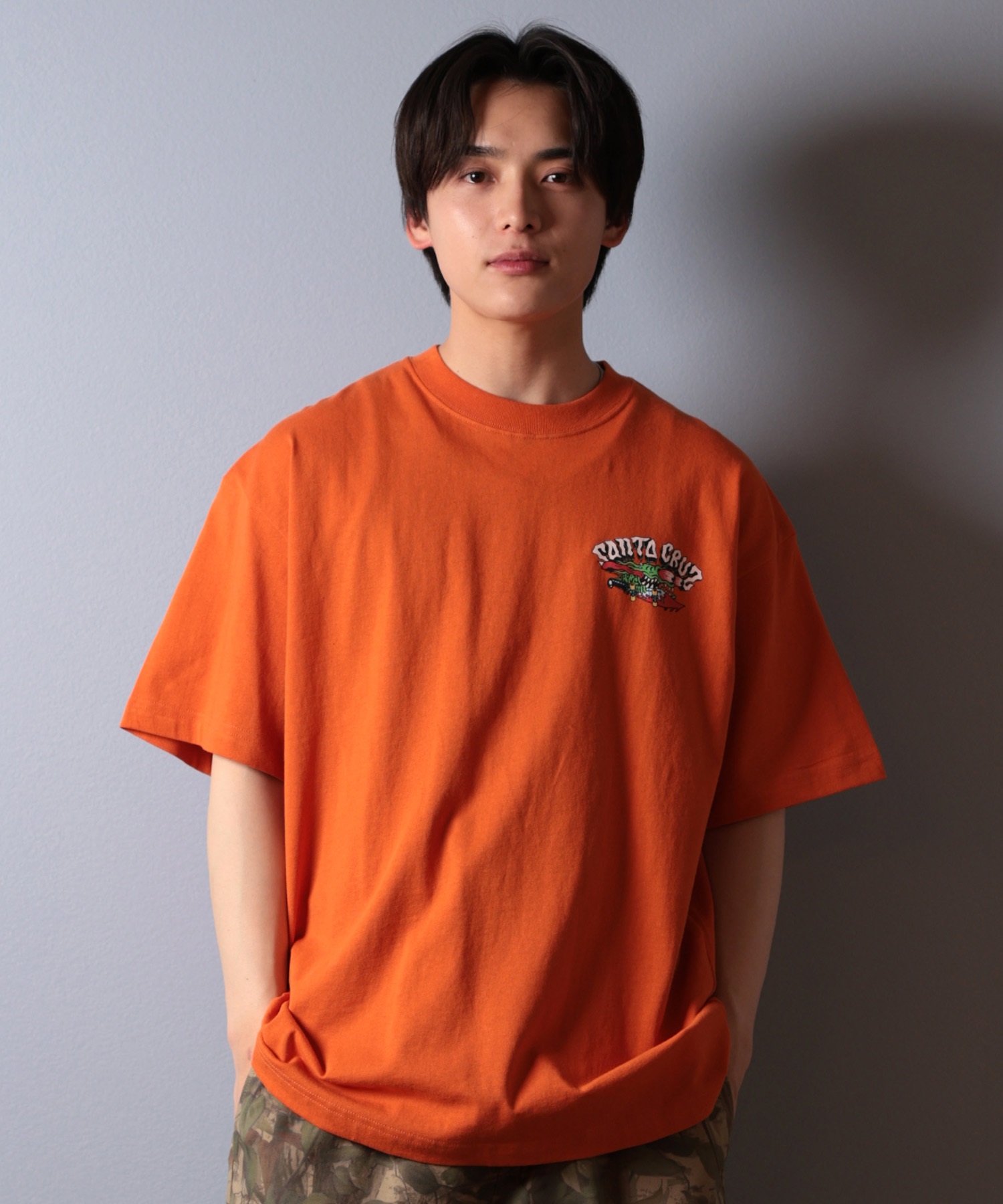 SANTACRUZ サンタクルーズ 半袖 Tシャツ メンズ バックプリント