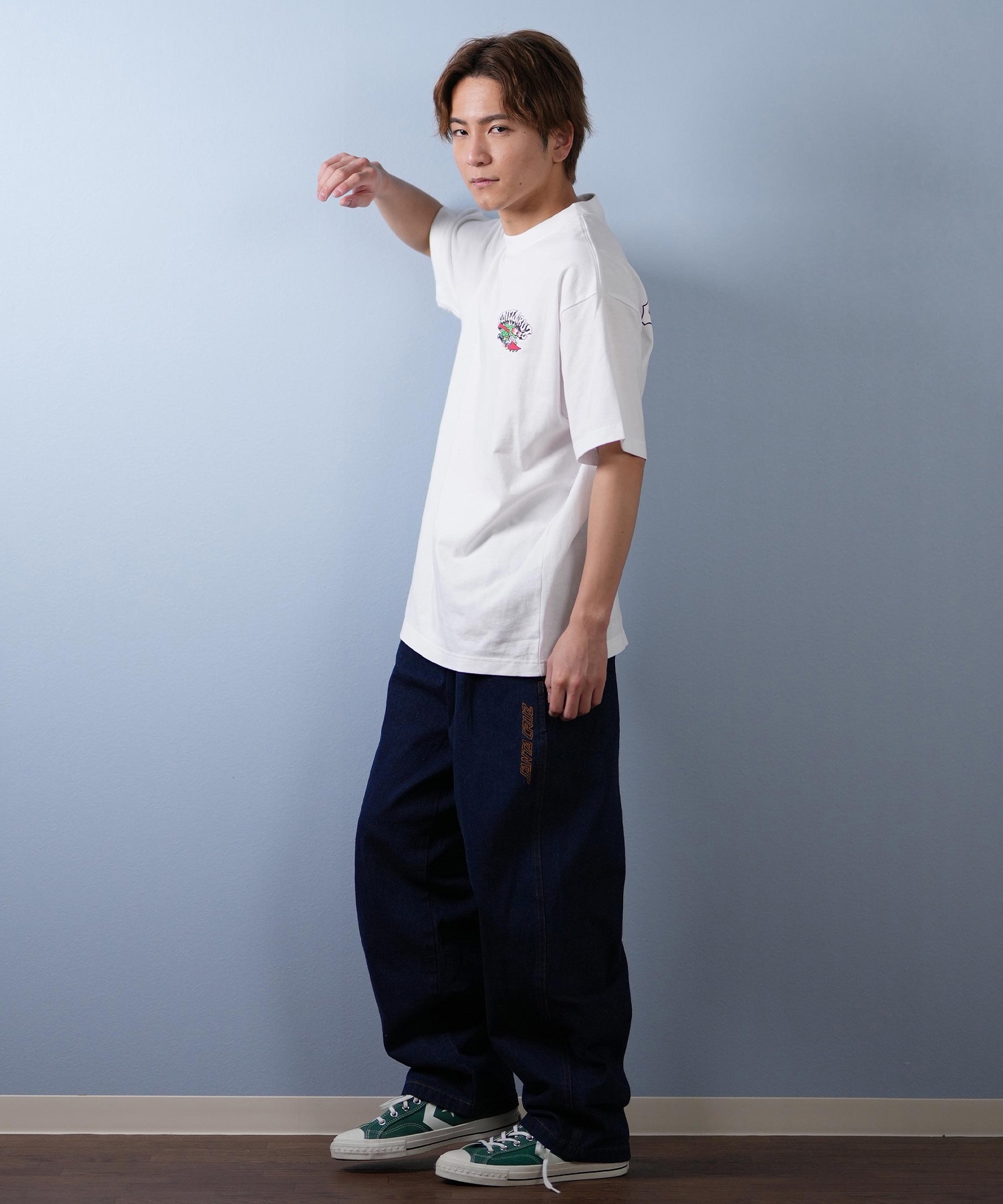 SANTACRUZ サンタクルーズ 半袖 Tシャツ メンズ バックプリント