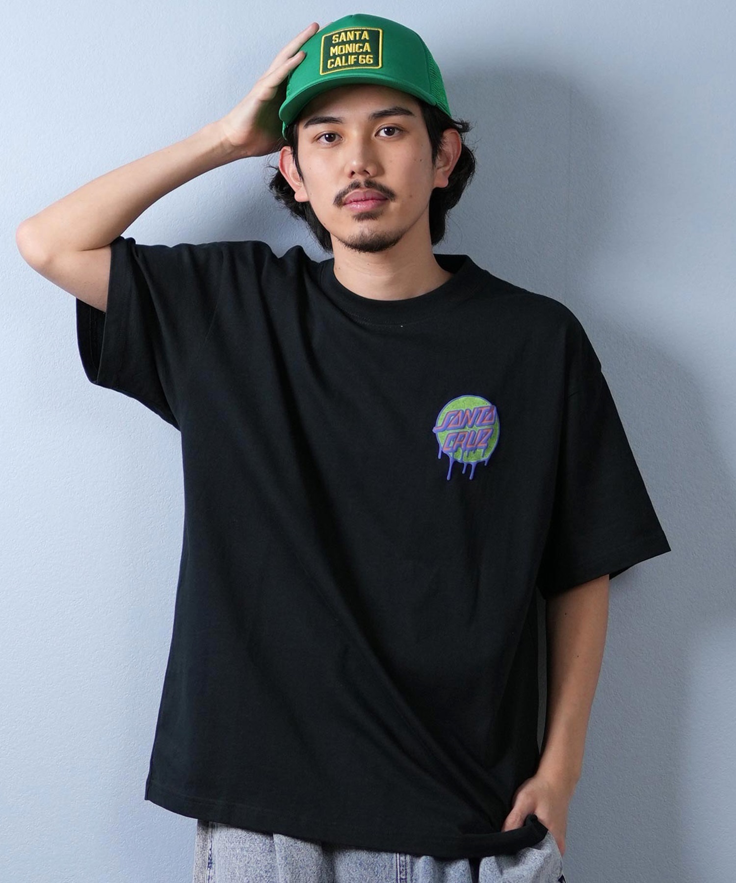 SANTACRUZ サンタクルーズ 半袖 Tシャツ メンズ バックプリント 