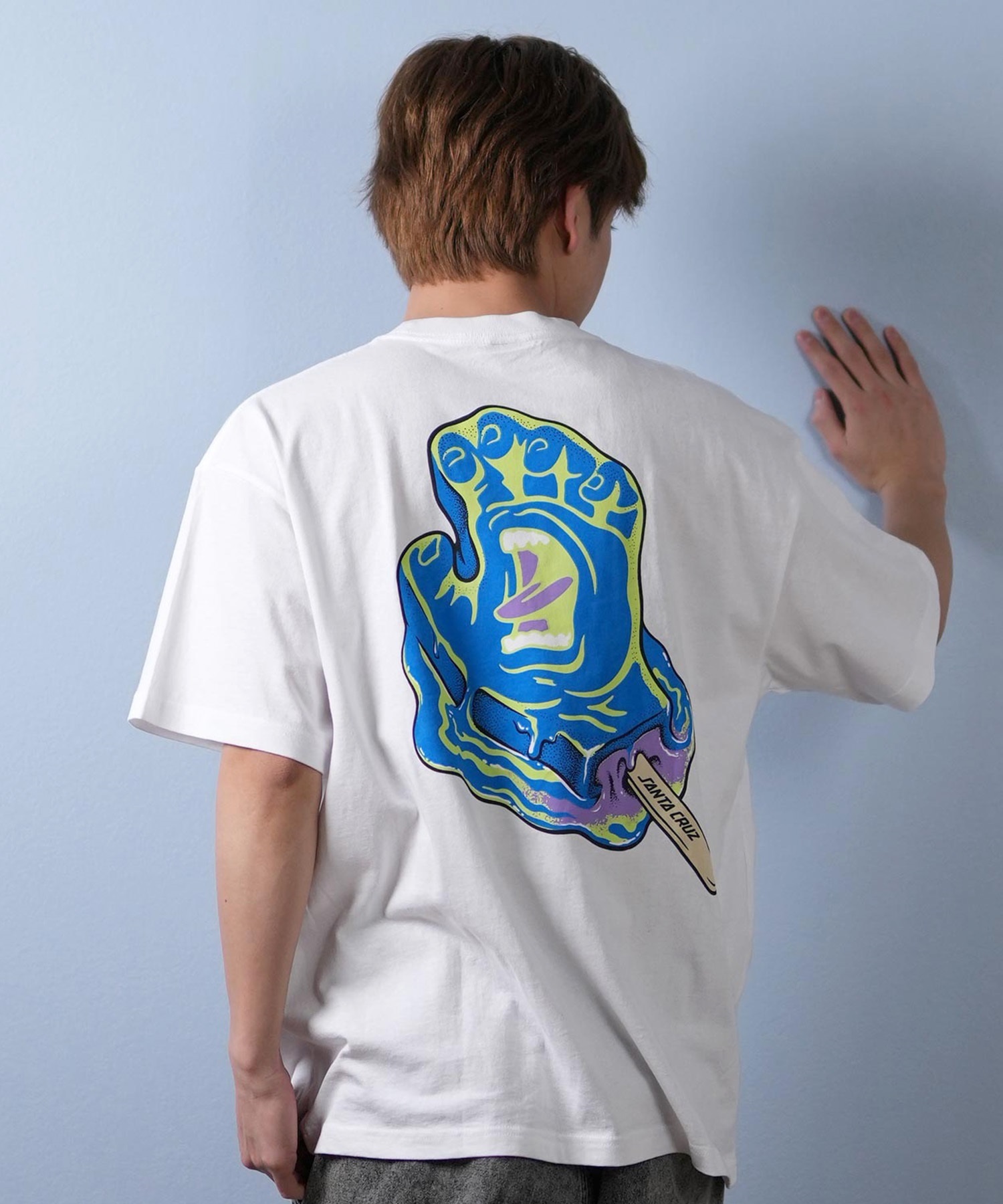 SANTACRUZ サンタクルーズ 半袖 Tシャツ メンズ バックプリント