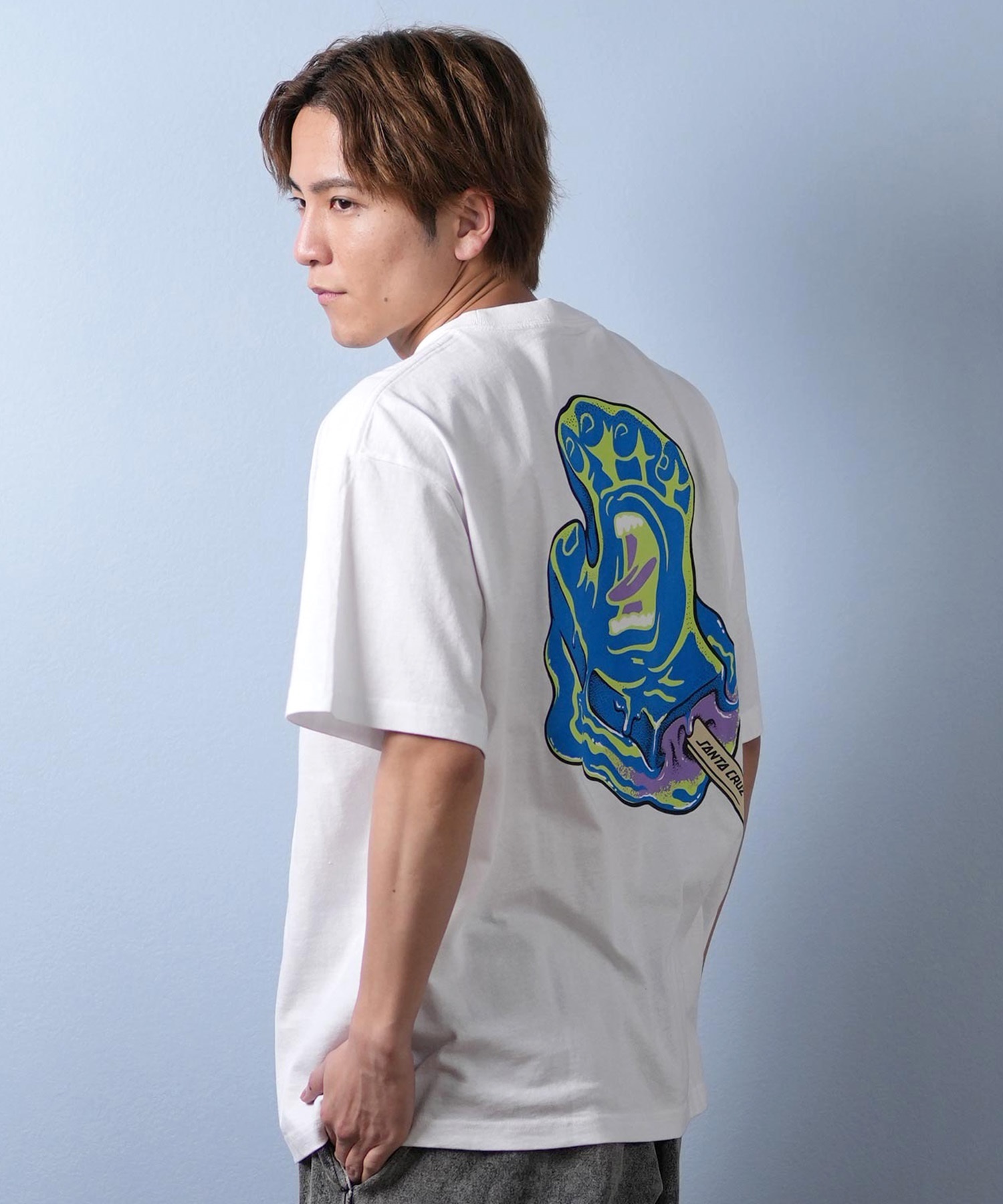 SANTACRUZ サンタクルーズ 半袖 Tシャツ メンズ バックプリント