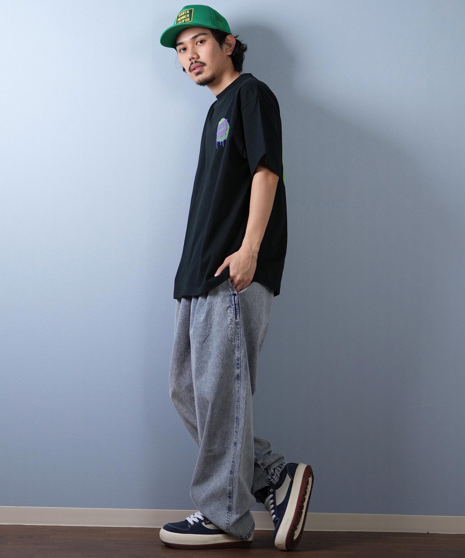 SANTACRUZ サンタクルーズ 半袖 Tシャツ メンズ バックプリント 