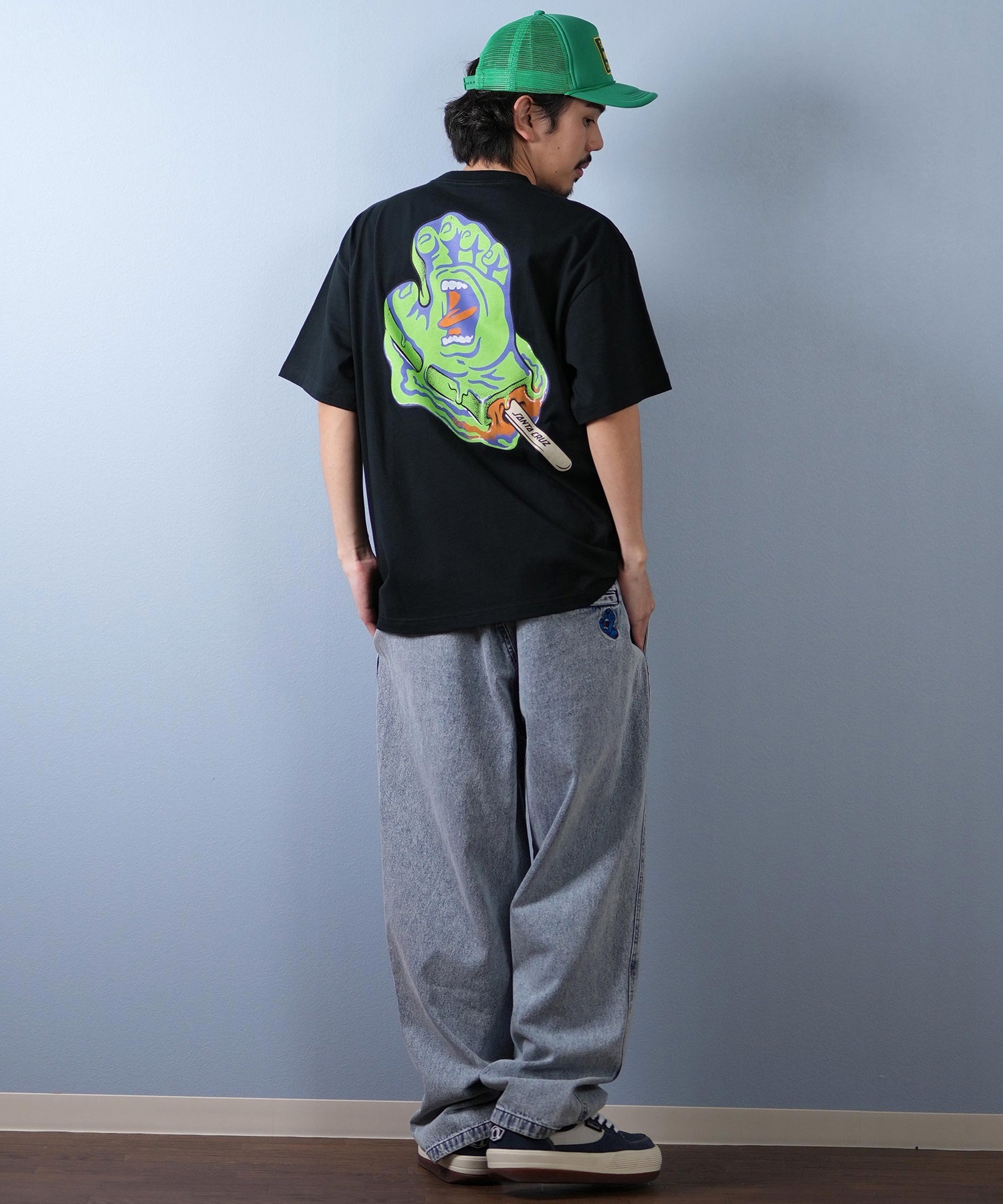 SANTACRUZ サンタクルーズ 半袖 Tシャツ メンズ バックプリント 