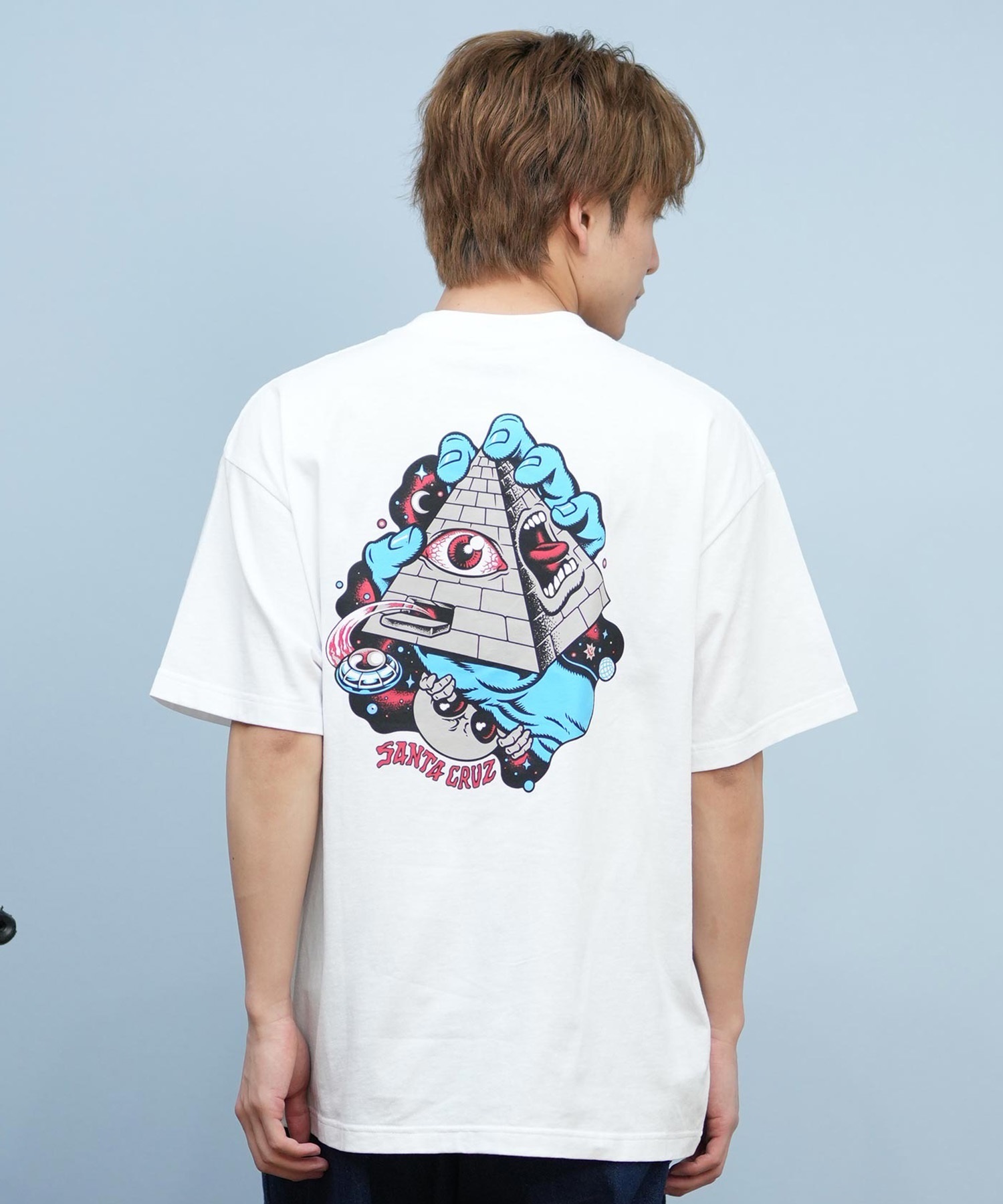 SANTACRUZ サンタクルーズ 半袖 Tシャツ メンズ バックプリント