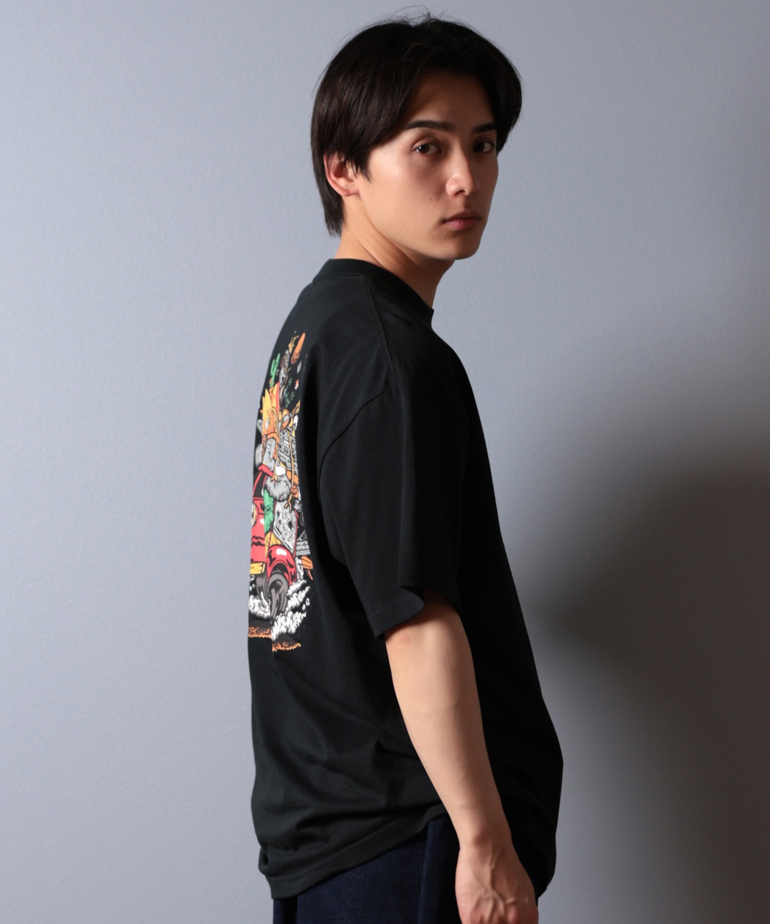 SANTACRUZ サンタクルーズ 半袖 Tシャツ メンズ バックプリント