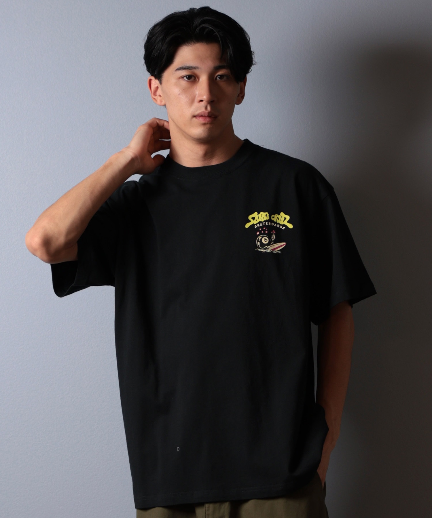 SANTACRUZ サンタクルーズ 半袖 Tシャツ メンズ バックプリント