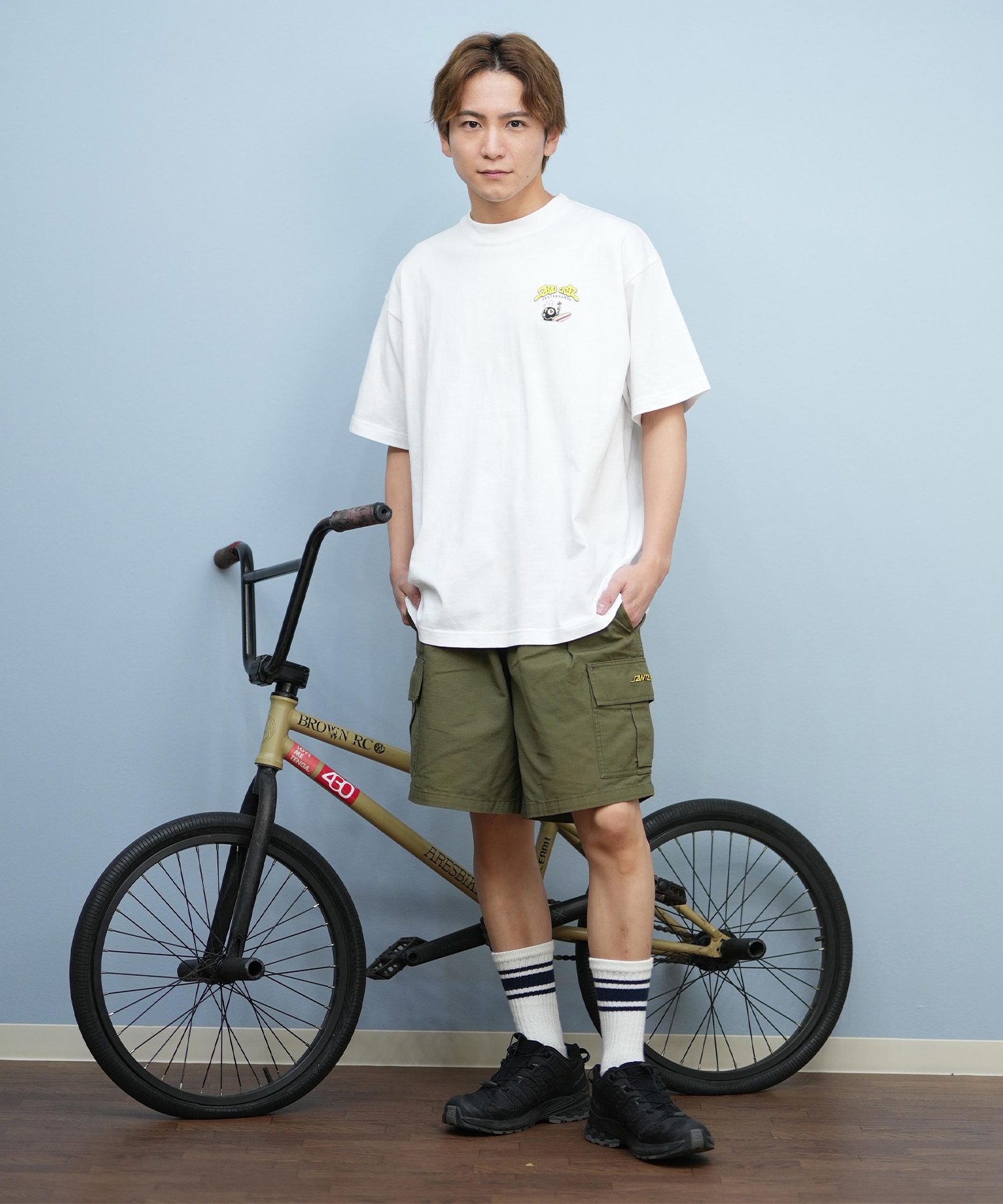 SANTACRUZ サンタクルーズ 半袖 Tシャツ メンズ バックプリント