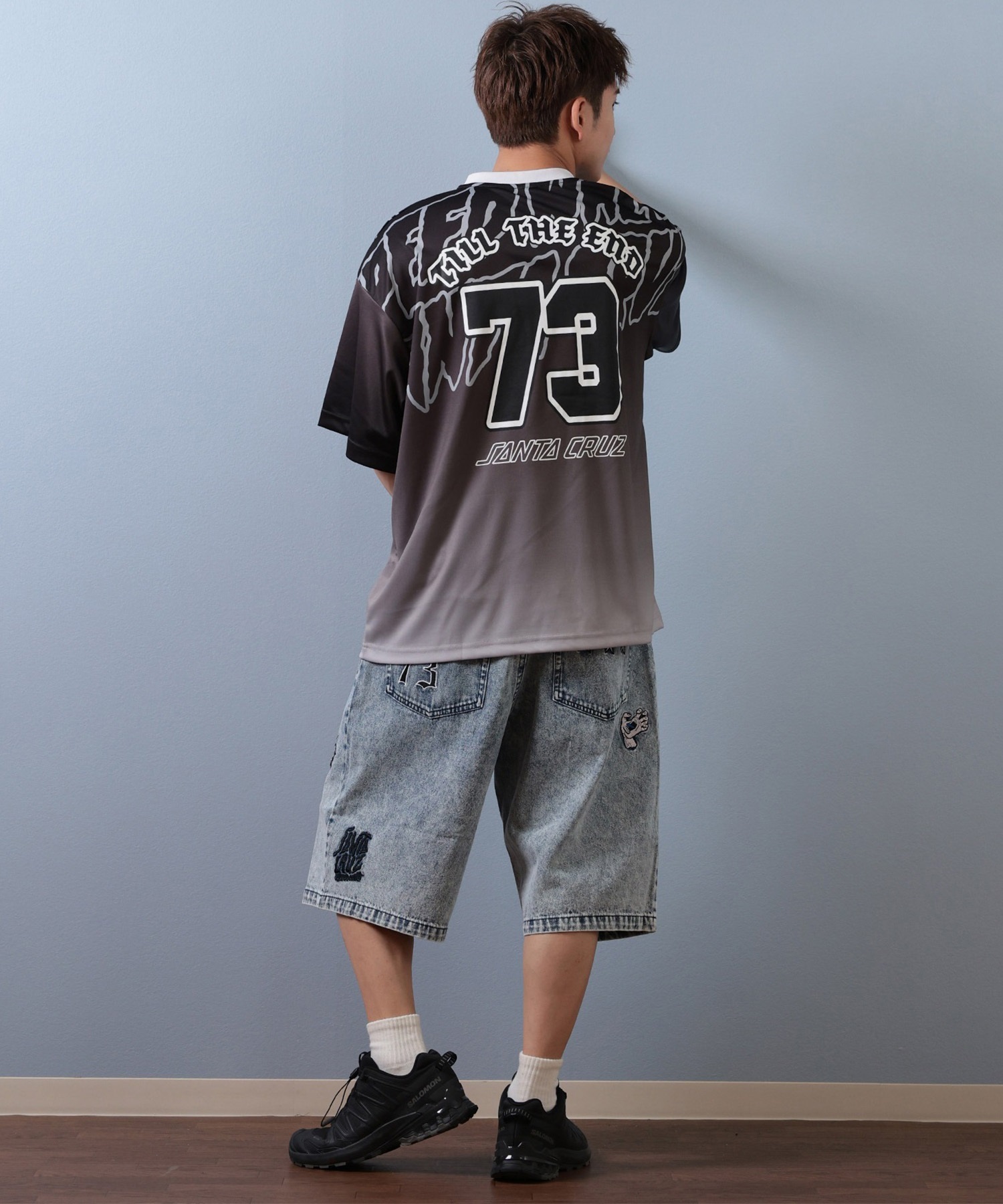 SANTACRUZ サンタクルーズ 半袖 Tシャツ メンズ ゲームシャツ
