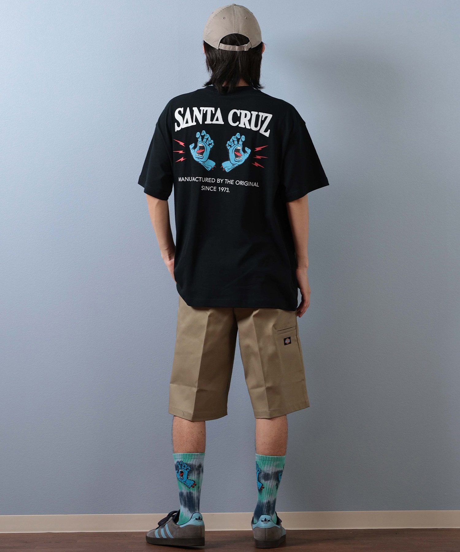 SANTACRUZ サンタクルーズ 半袖 Tシャツ メンズ バックプリント