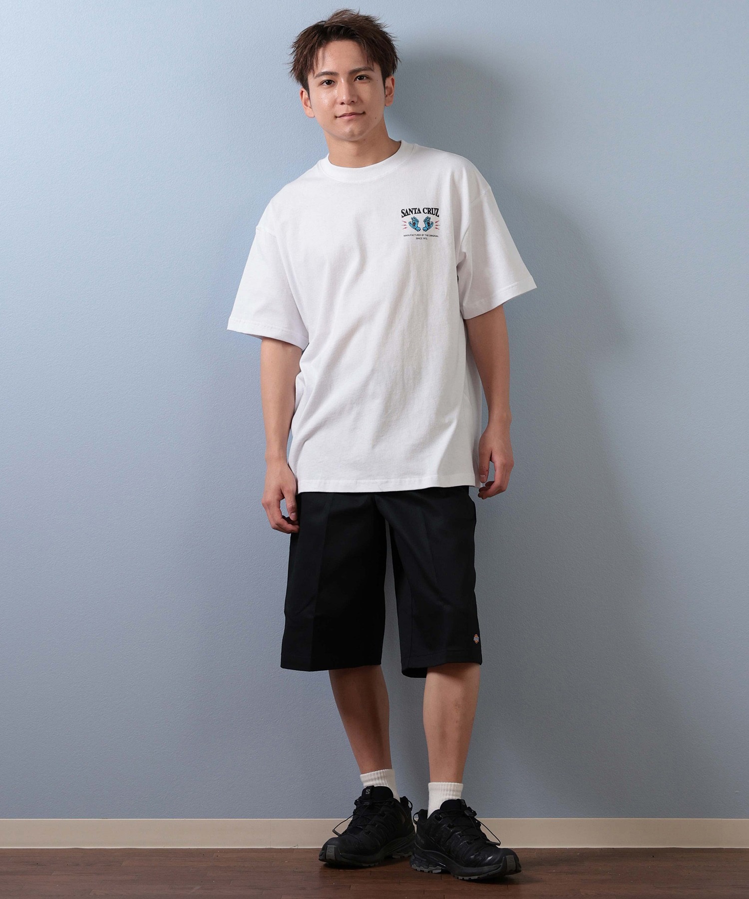 SANTACRUZ サンタクルーズ 半袖 Tシャツ メンズ バックプリント