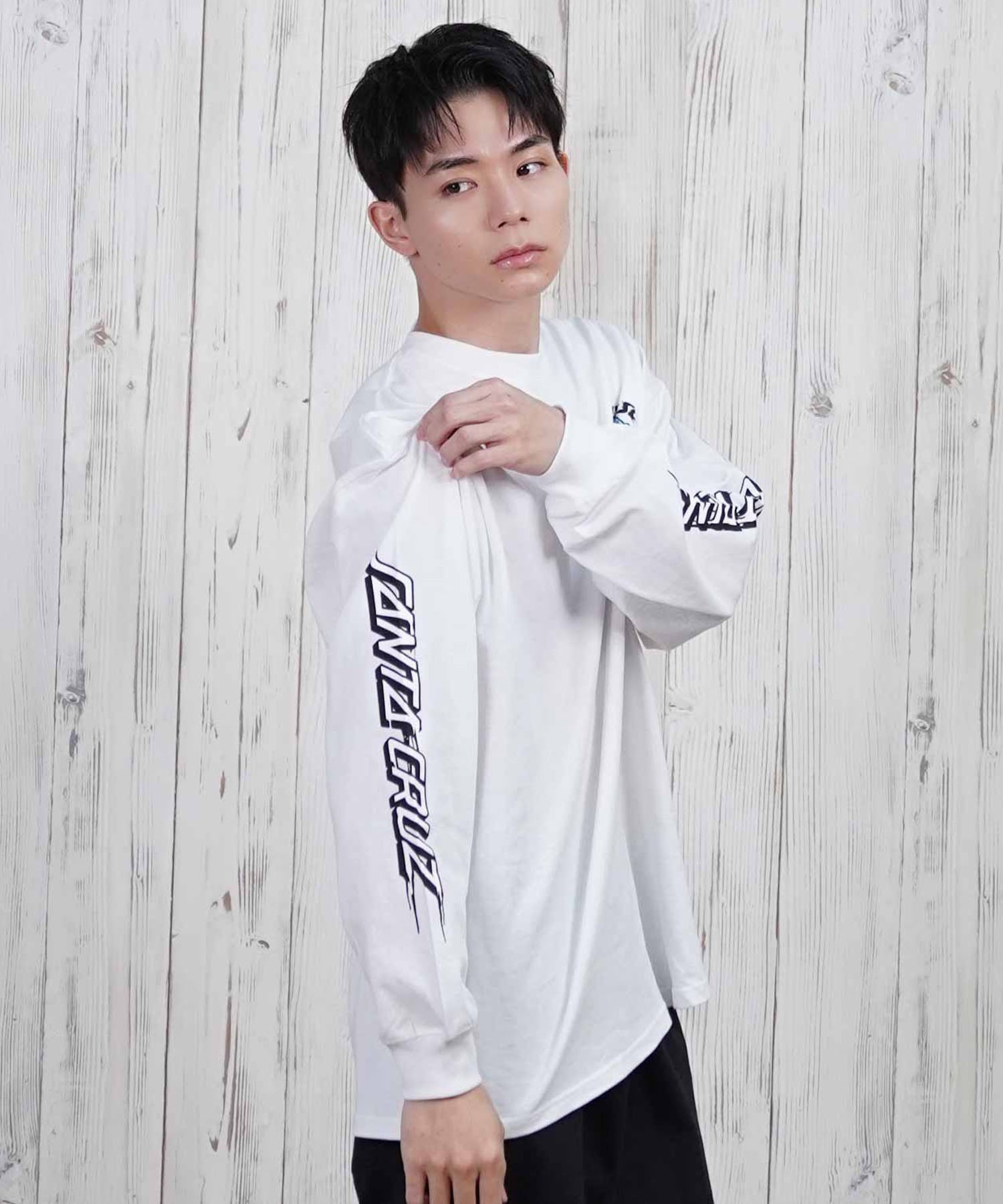 SANTACRUZ サンタクルーズ 長袖 Tシャツ メンズ バックプリント
