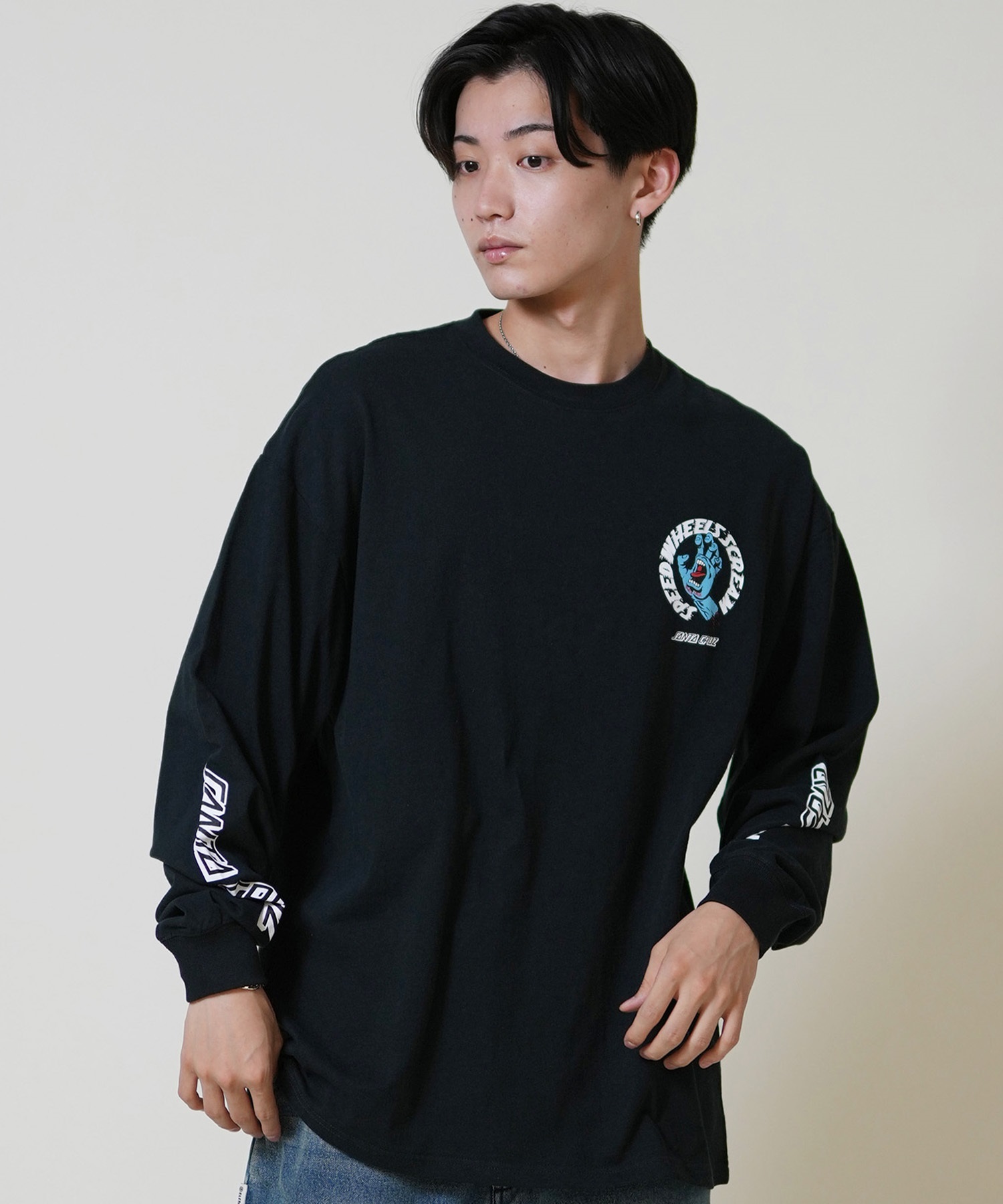 sansangear ロンT サイズ1 黒 sansangear ロンT サイズ1 黒 sansangear