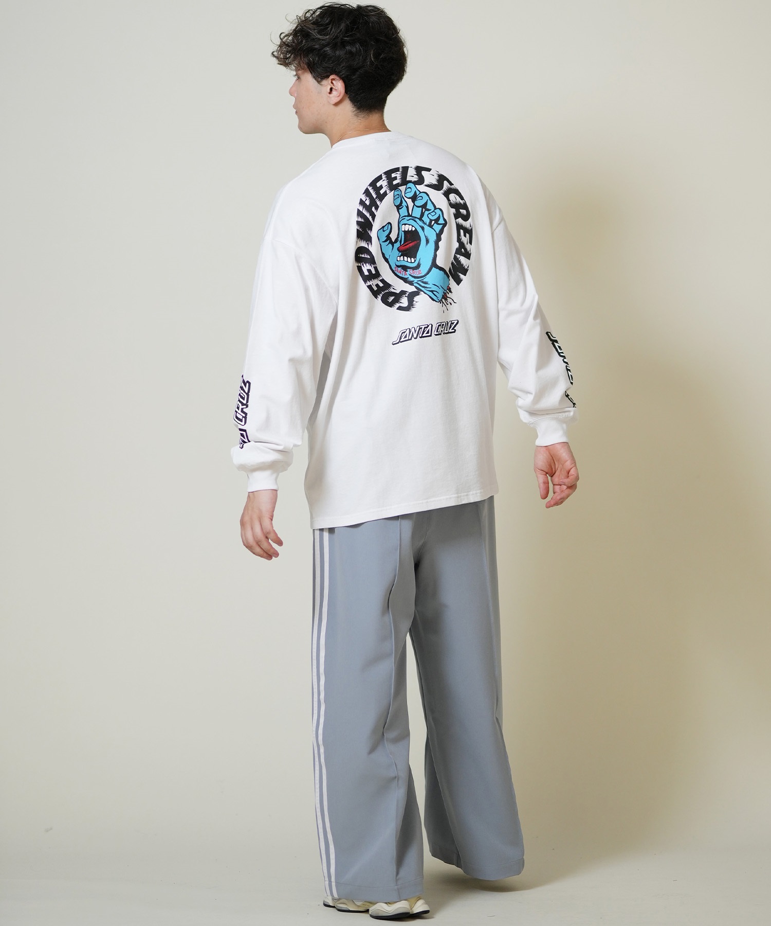 SANTACRUZ サンタクルーズ 長袖 Tシャツ ロンT メンズ バックプリント