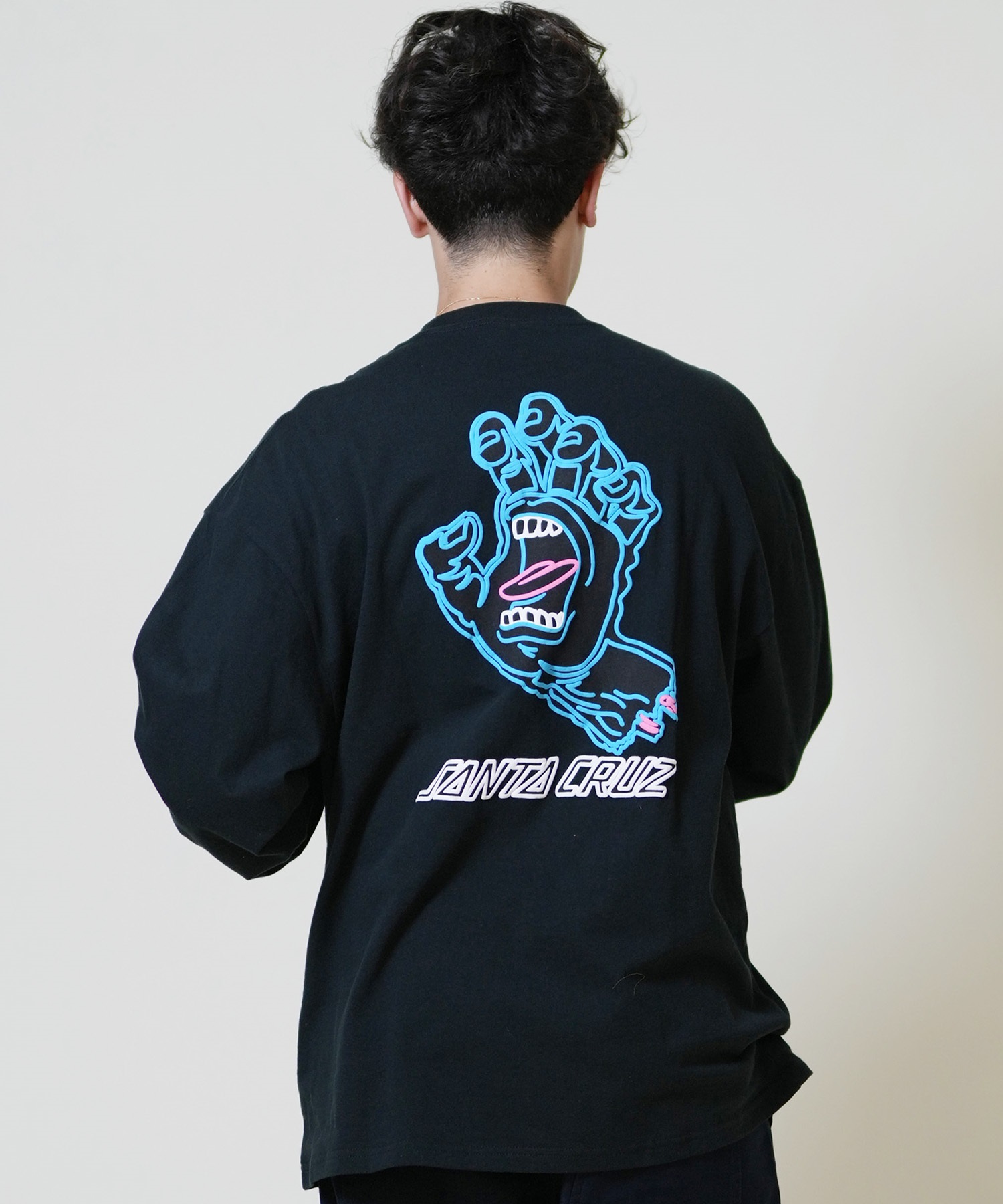 SANTACRUZ サンタクルーズ 長袖 Tシャツ ロンT メンズ バックプリント
