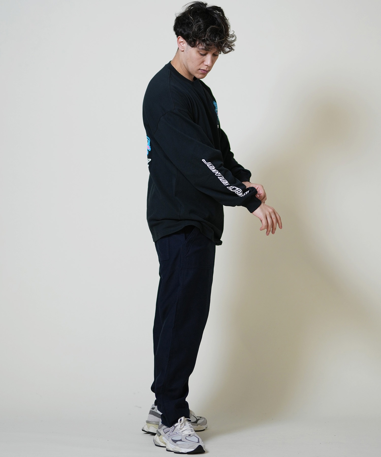 SANTACRUZ サンタクルーズ 長袖 Tシャツ ロンT メンズ バックプリント