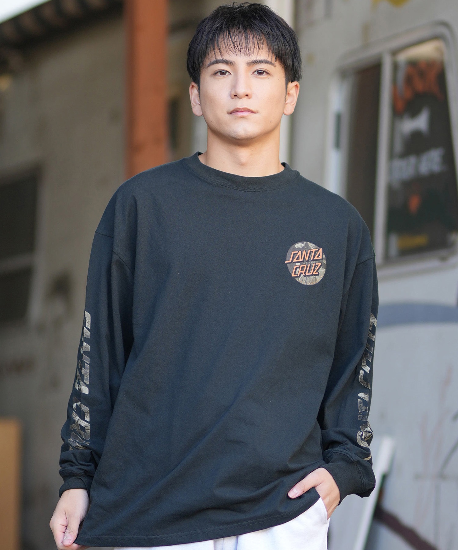 SANTA CRUZ サンタクルーズ 長袖 Tシャツ ロンT メンズ リアルツリー