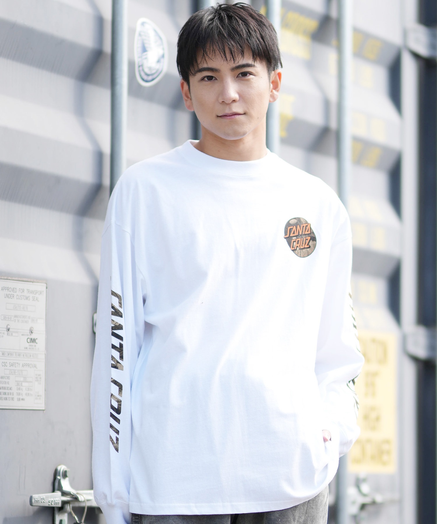 SANTA CRUZ サンタクルーズ 長袖 Tシャツ ロンT メンズ リアルツリー